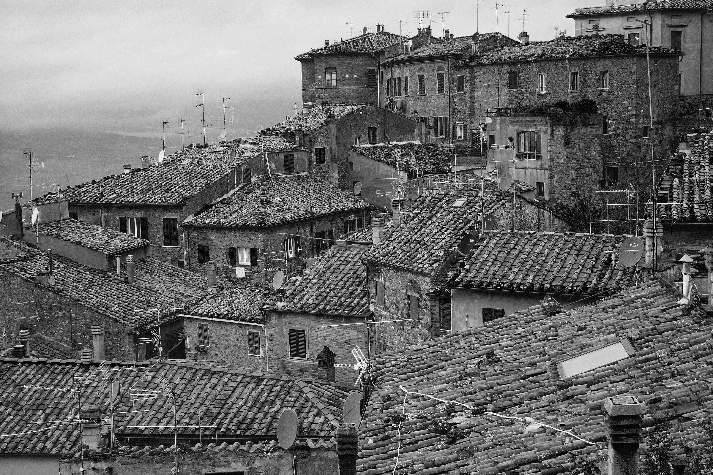 Volterra (pi) - detail of the old