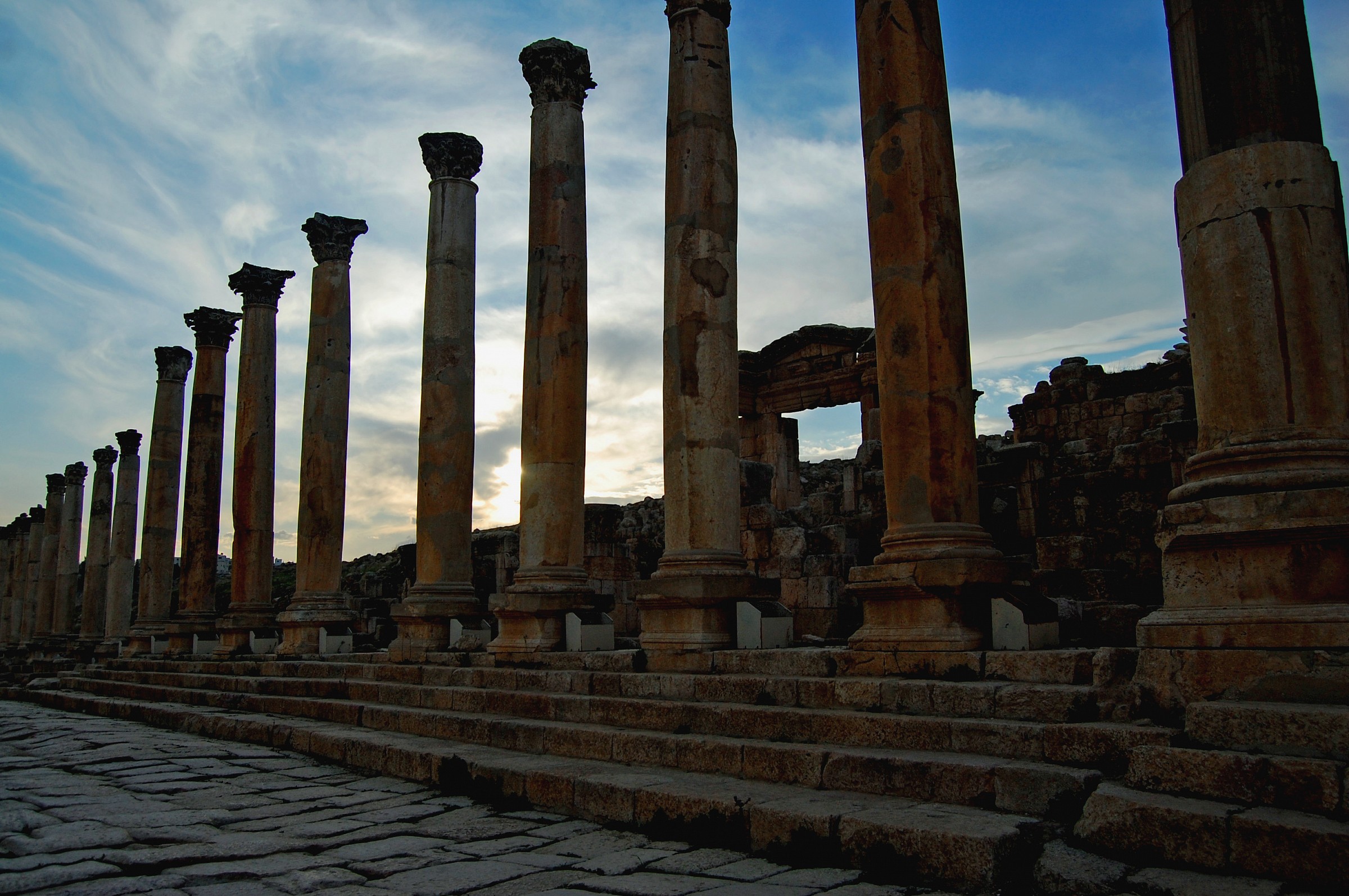The Cardo in Jerash