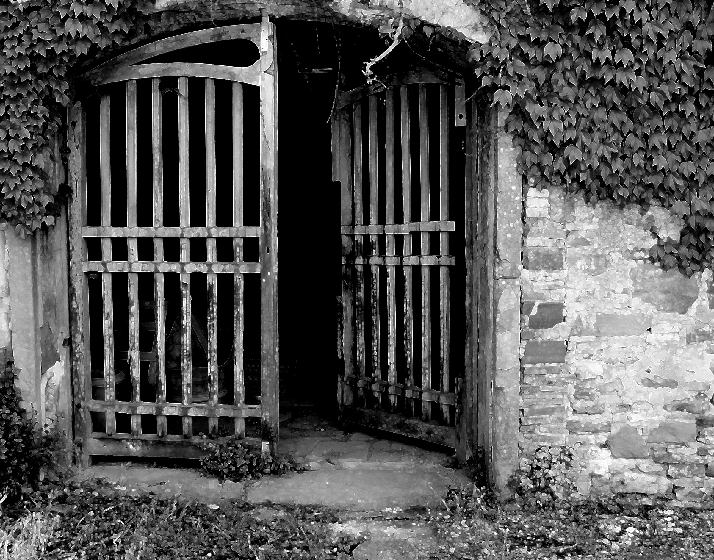 inutile chiudere il cancello......