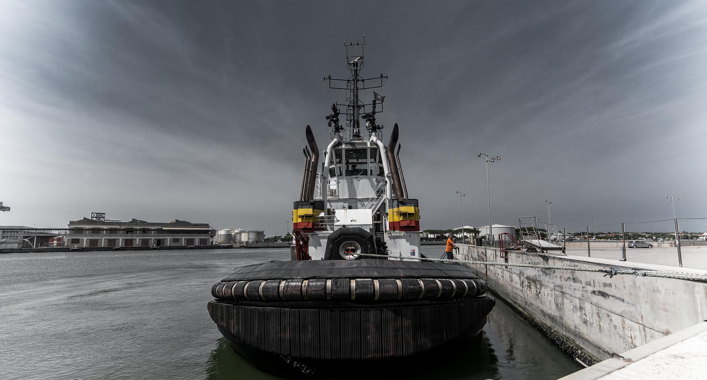 ...docking in Ravenna