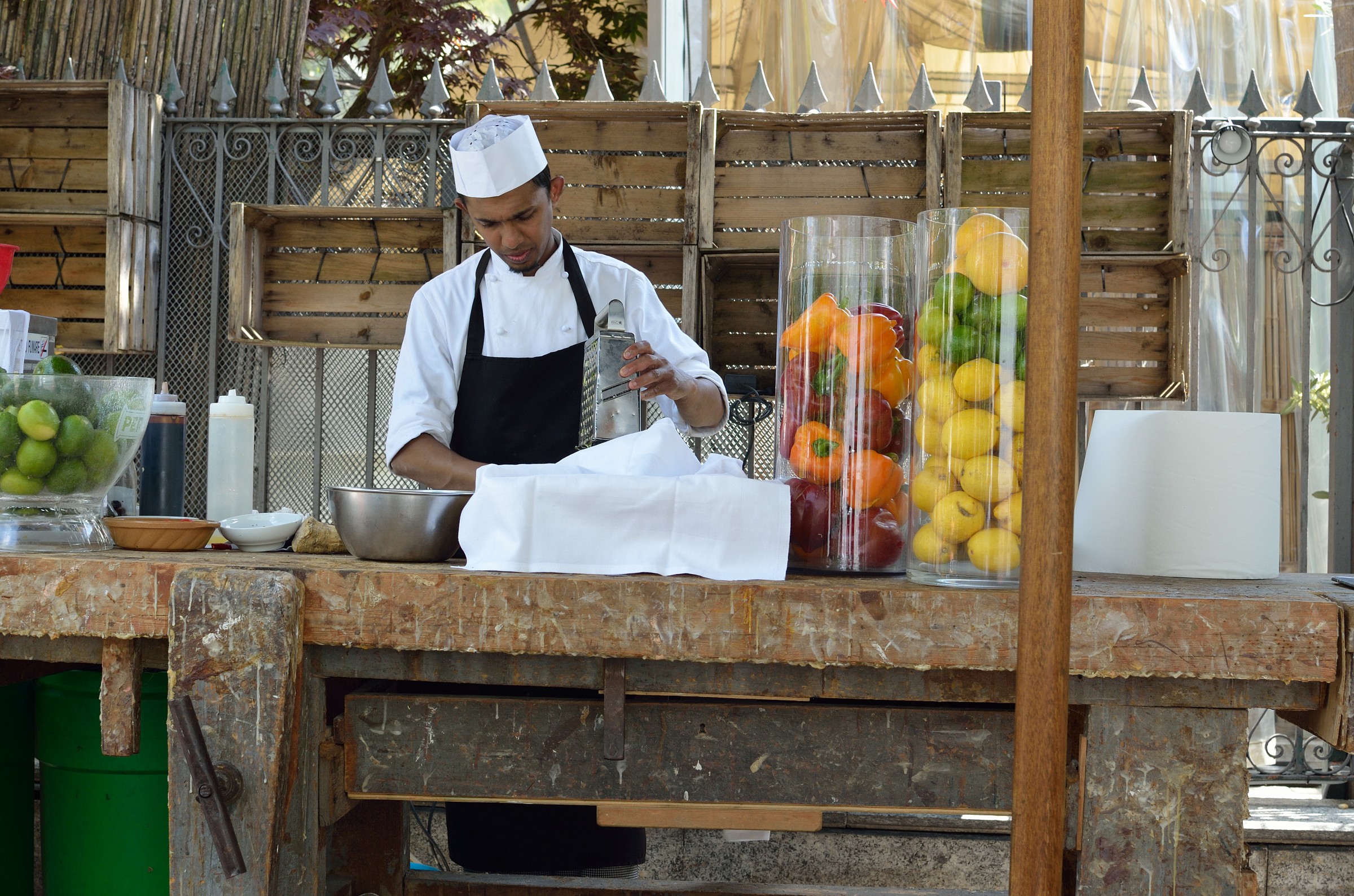 Una domenica al ristorante del centro
