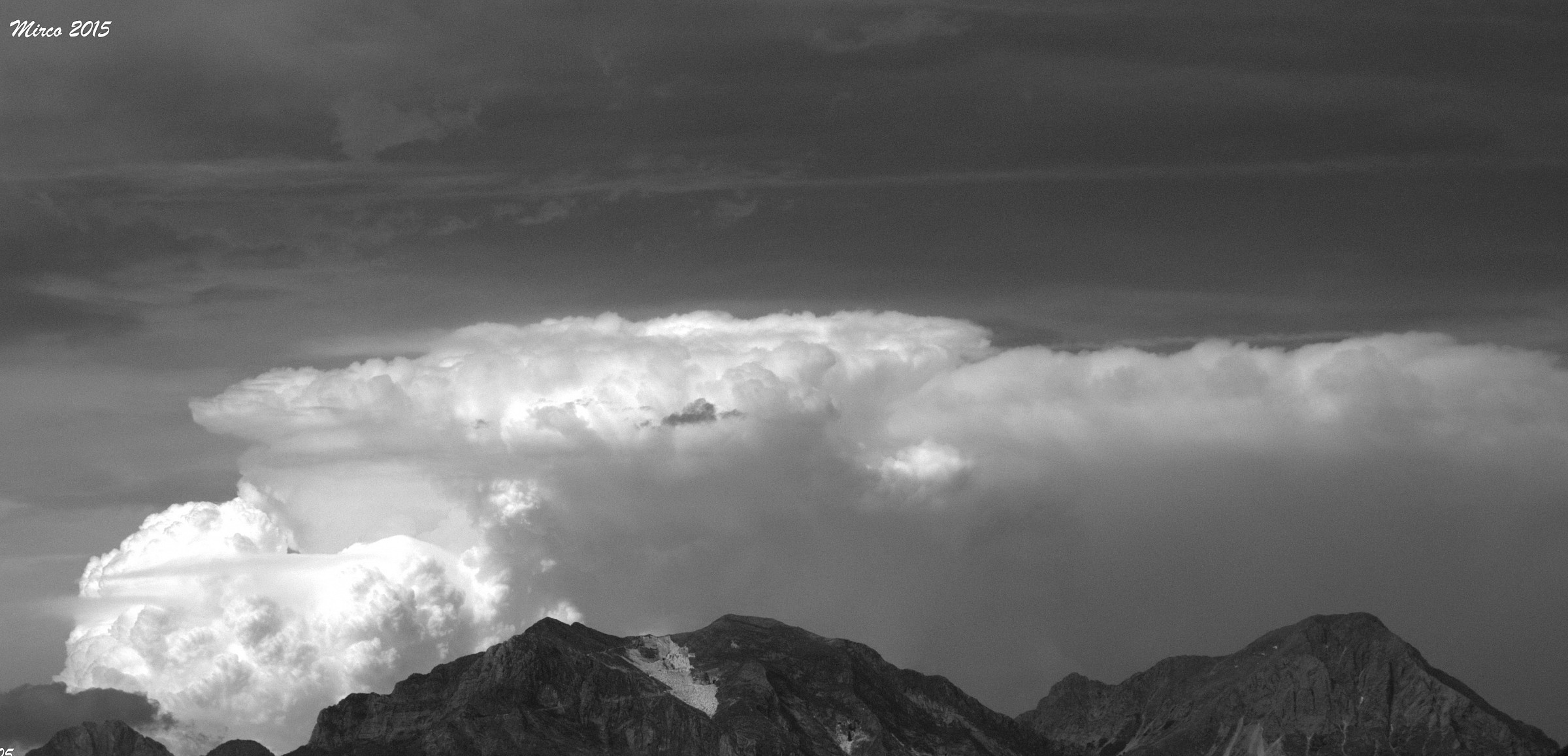 Apuane...con le nuvole