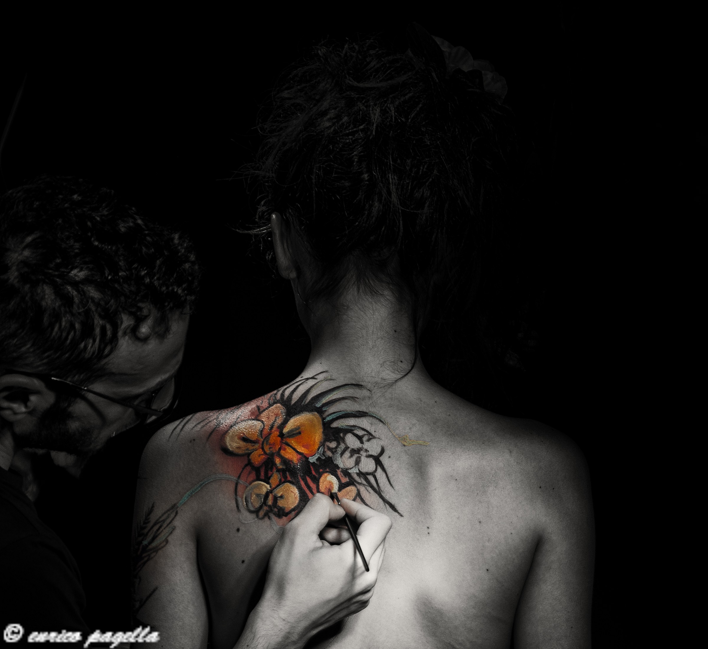 the skin as a canvas