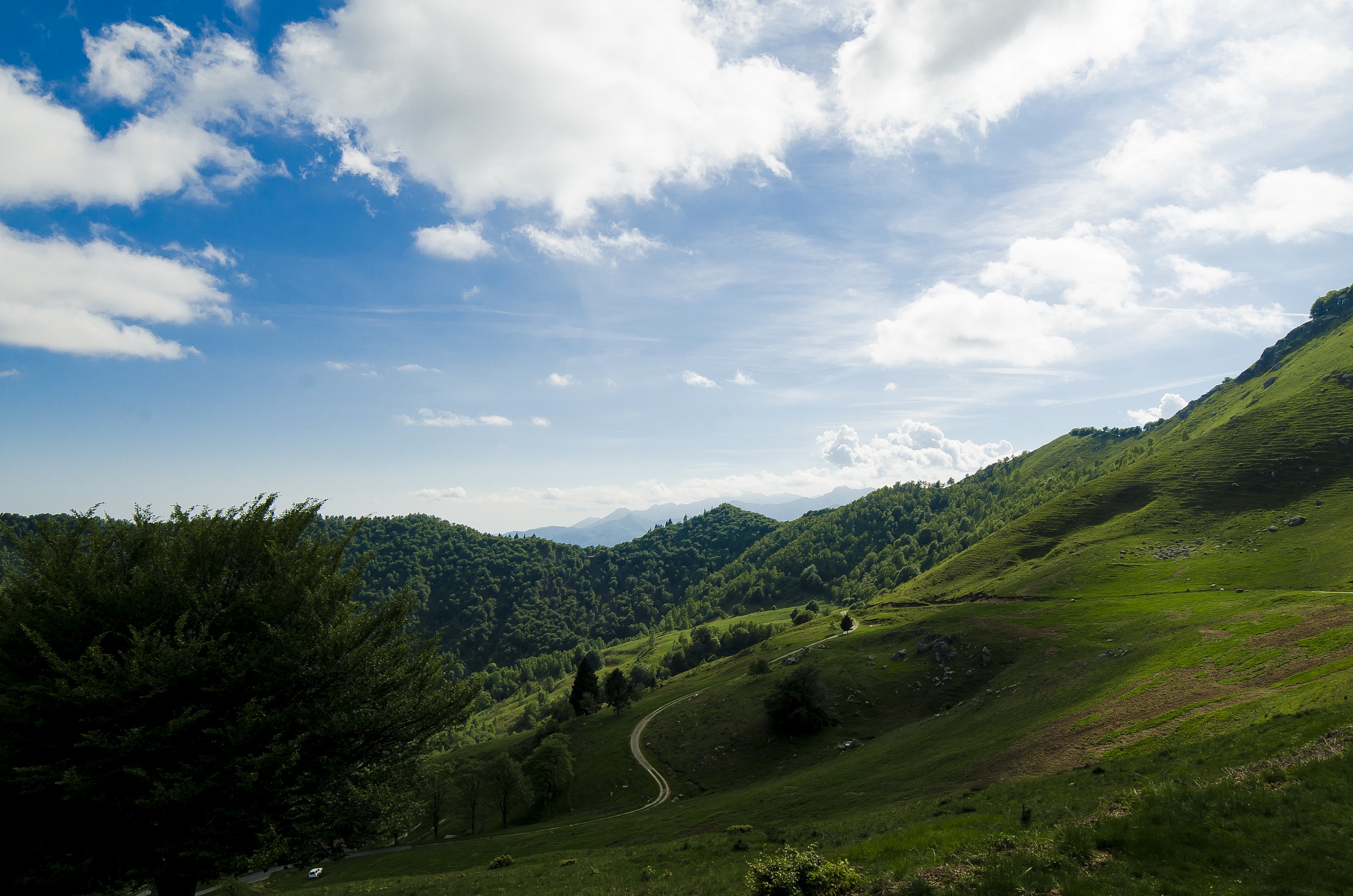 view from Alpe sacks, Valsesia