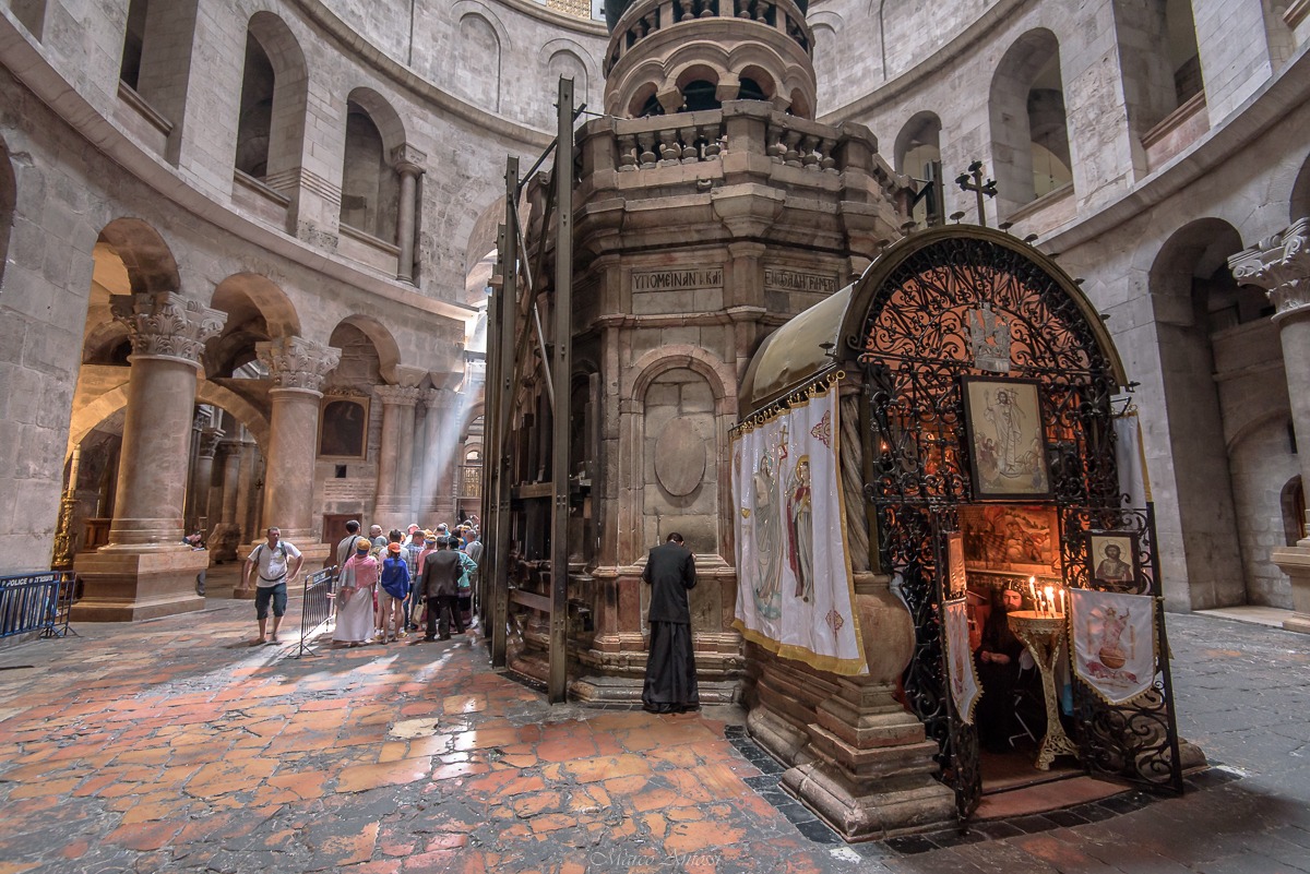 L'Edicola del Santo Sepolcro.