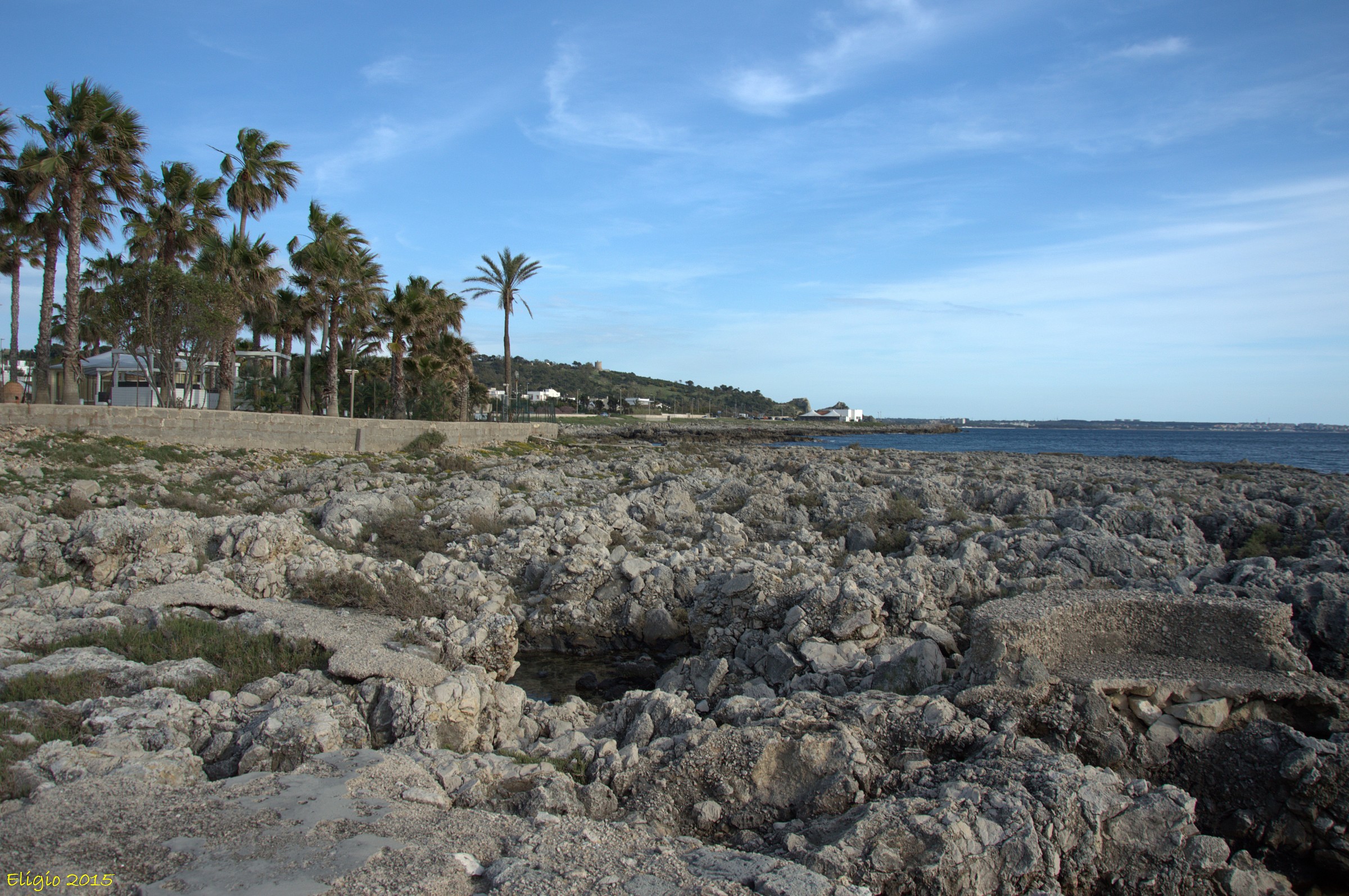 scogliera Quattro colonne