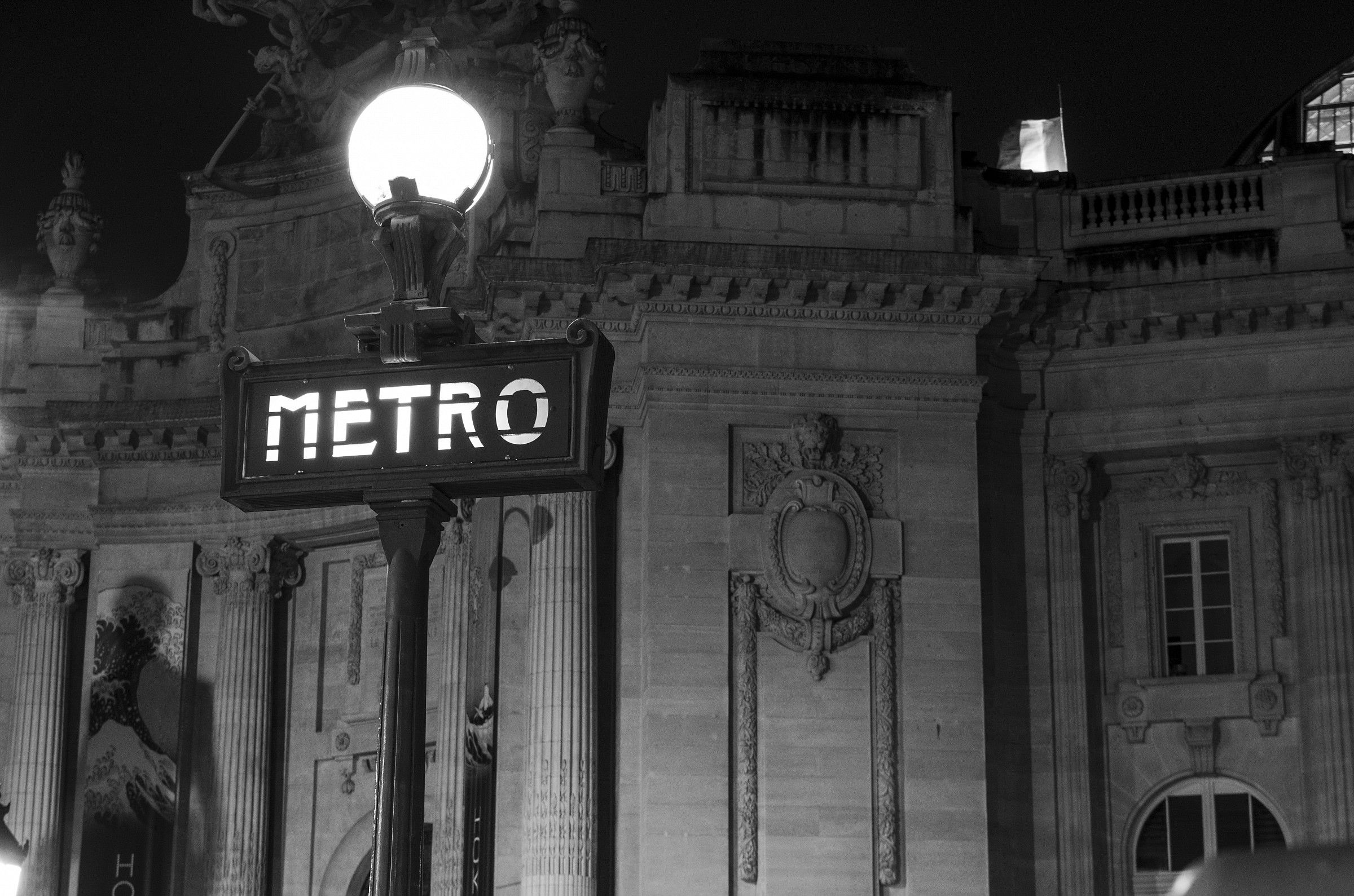 Ingresso métro de Paris