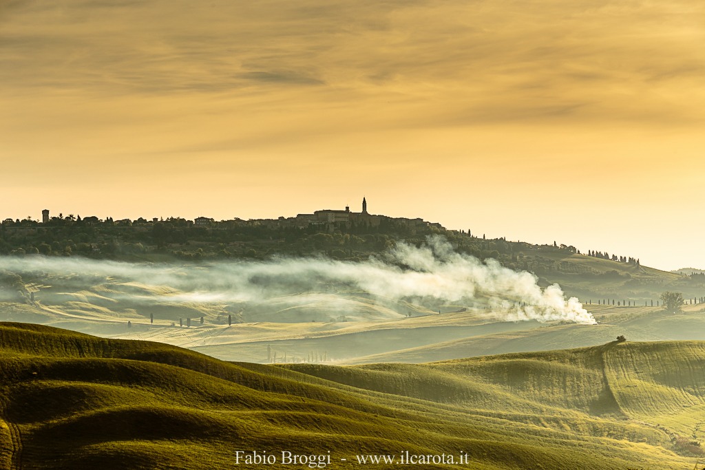 alba a Pienza