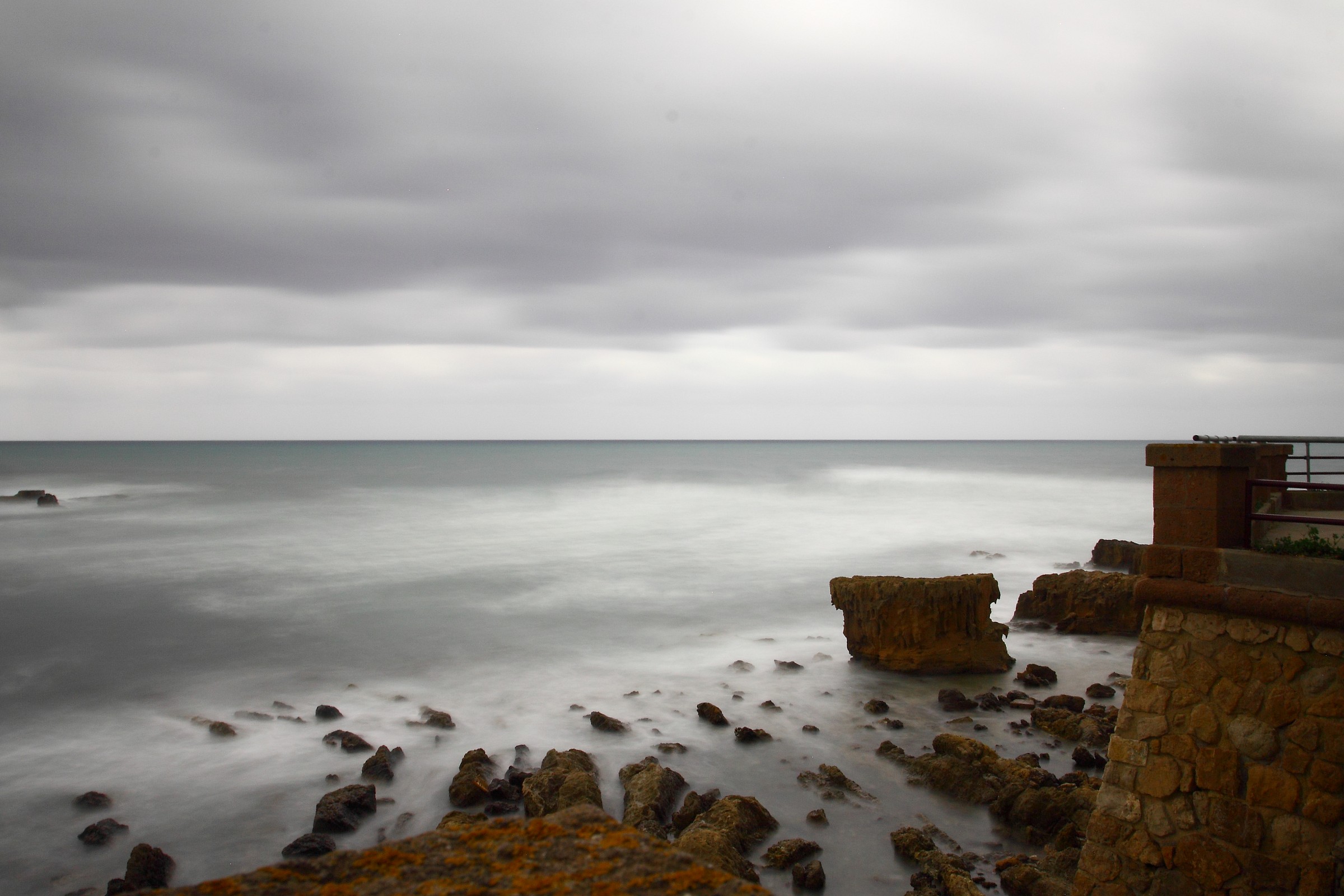 "The sea Calno evening"