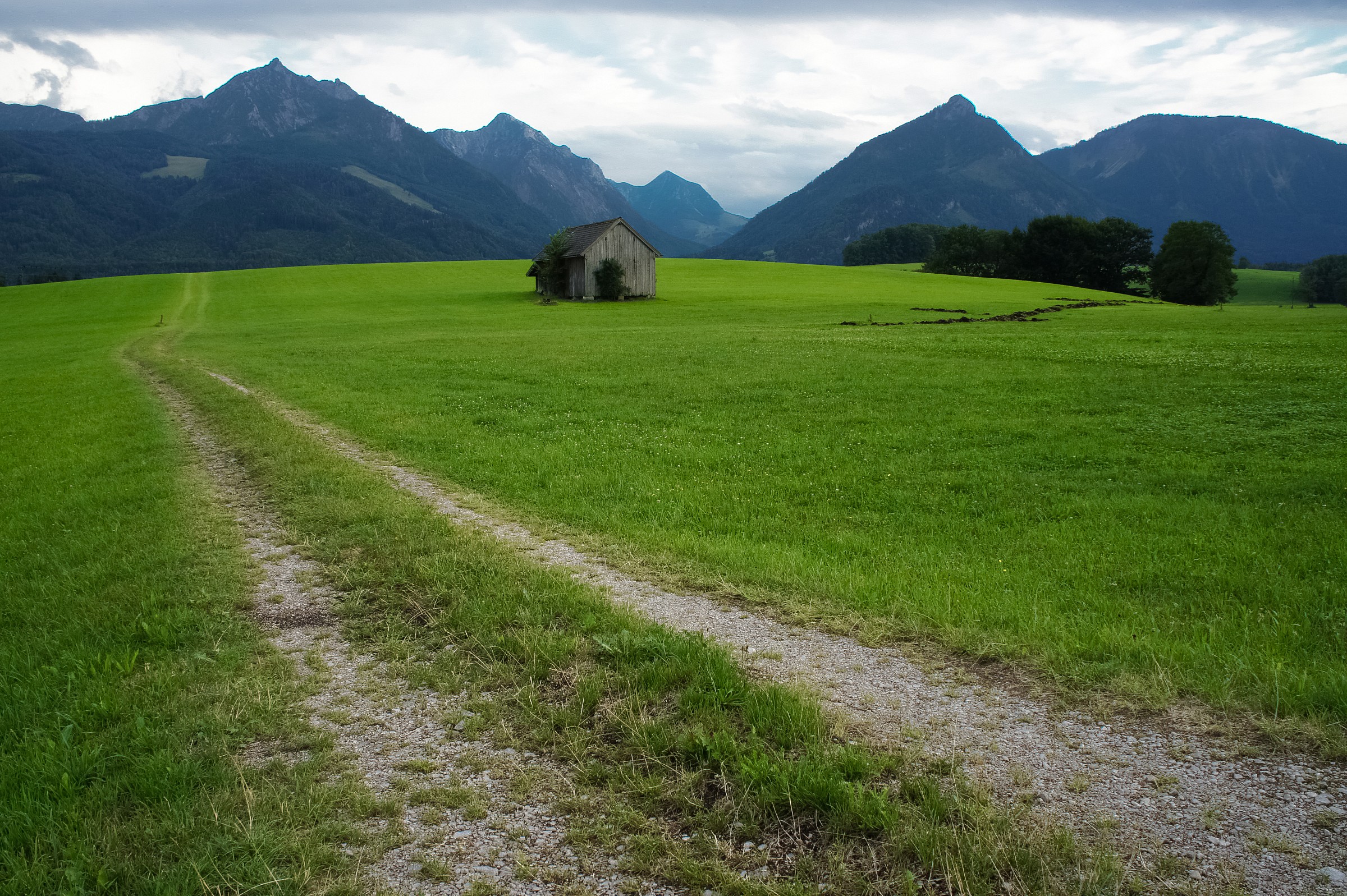 A classic Austrian landscape