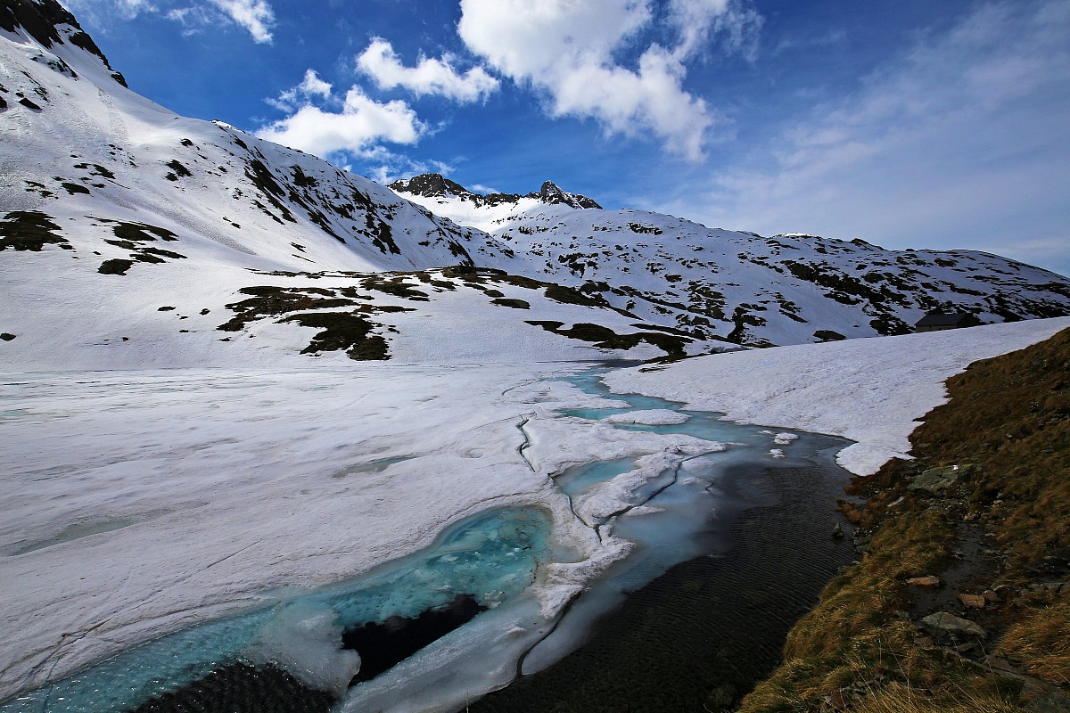 Thaw in the Alps