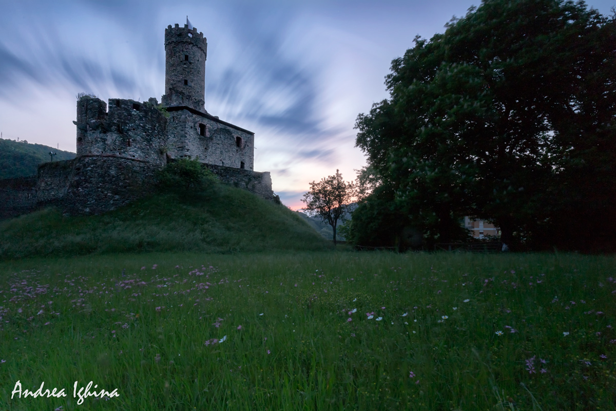 Tramonto a Campoligure (Ge). 240"