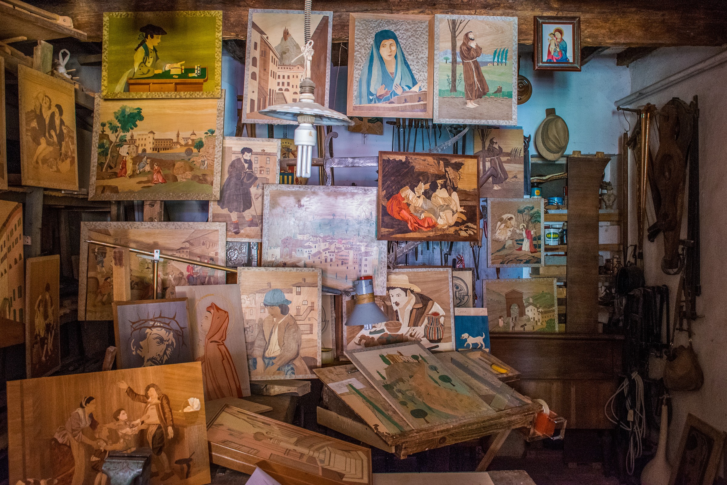 The shop of the Artist