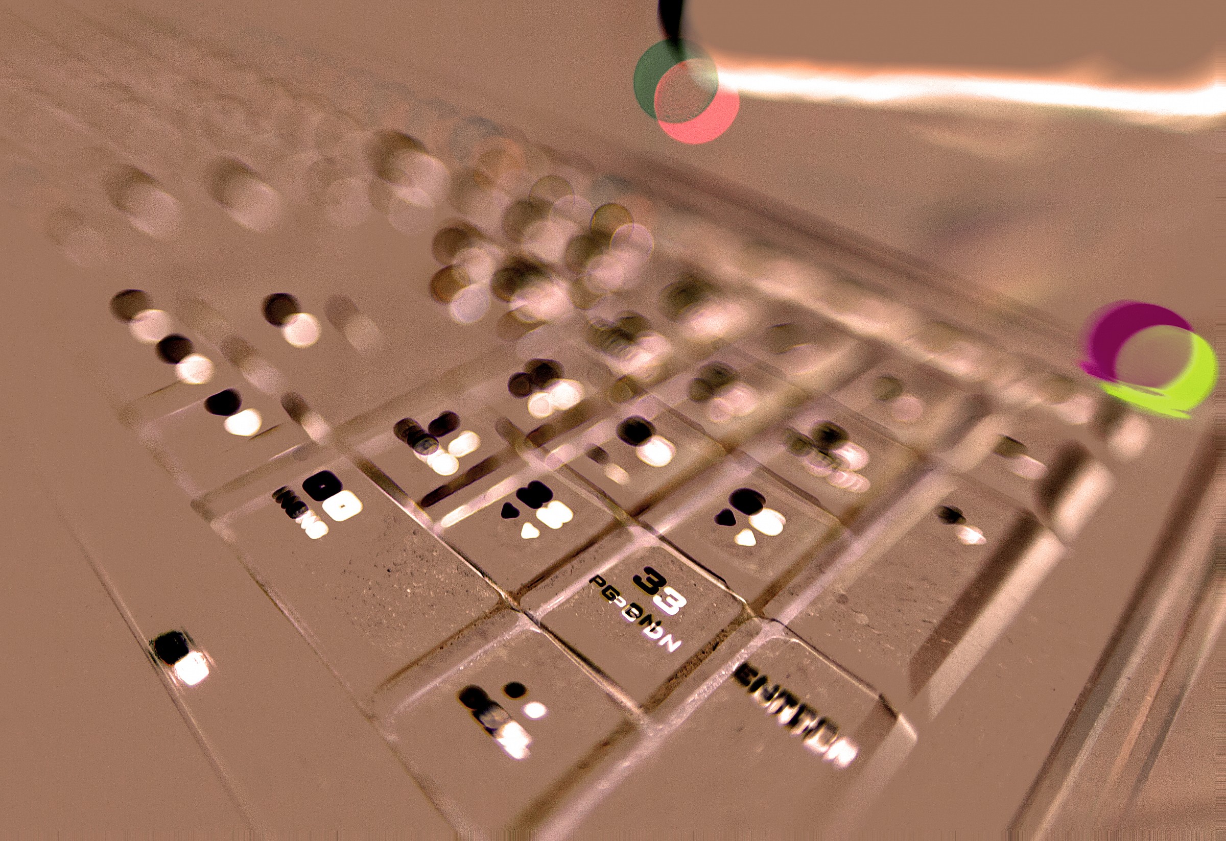 Tastiera di computer ....