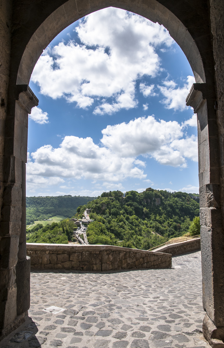 The last door in Civita di Bagnoregio
