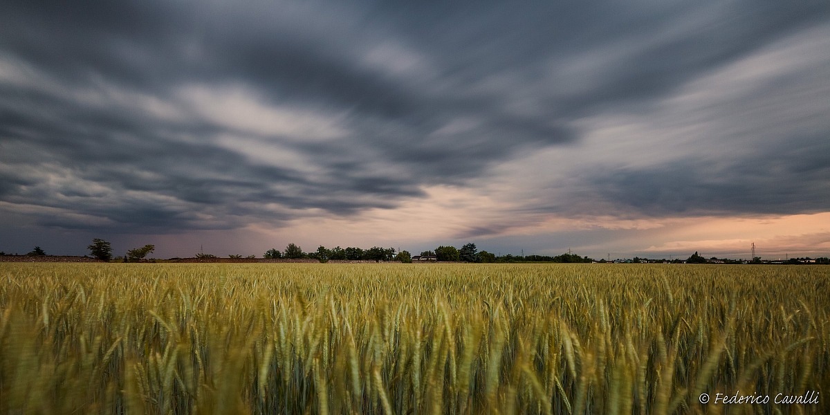 Colors at sunset after the storm