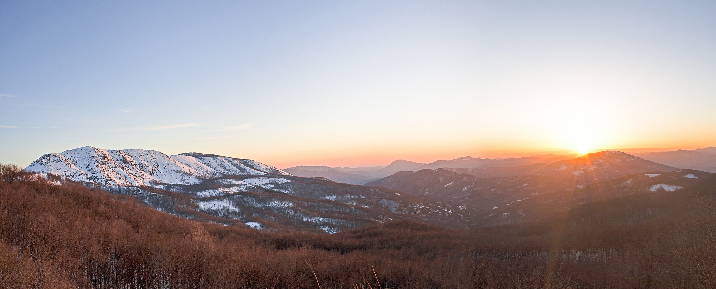 Every dawn in a special place.