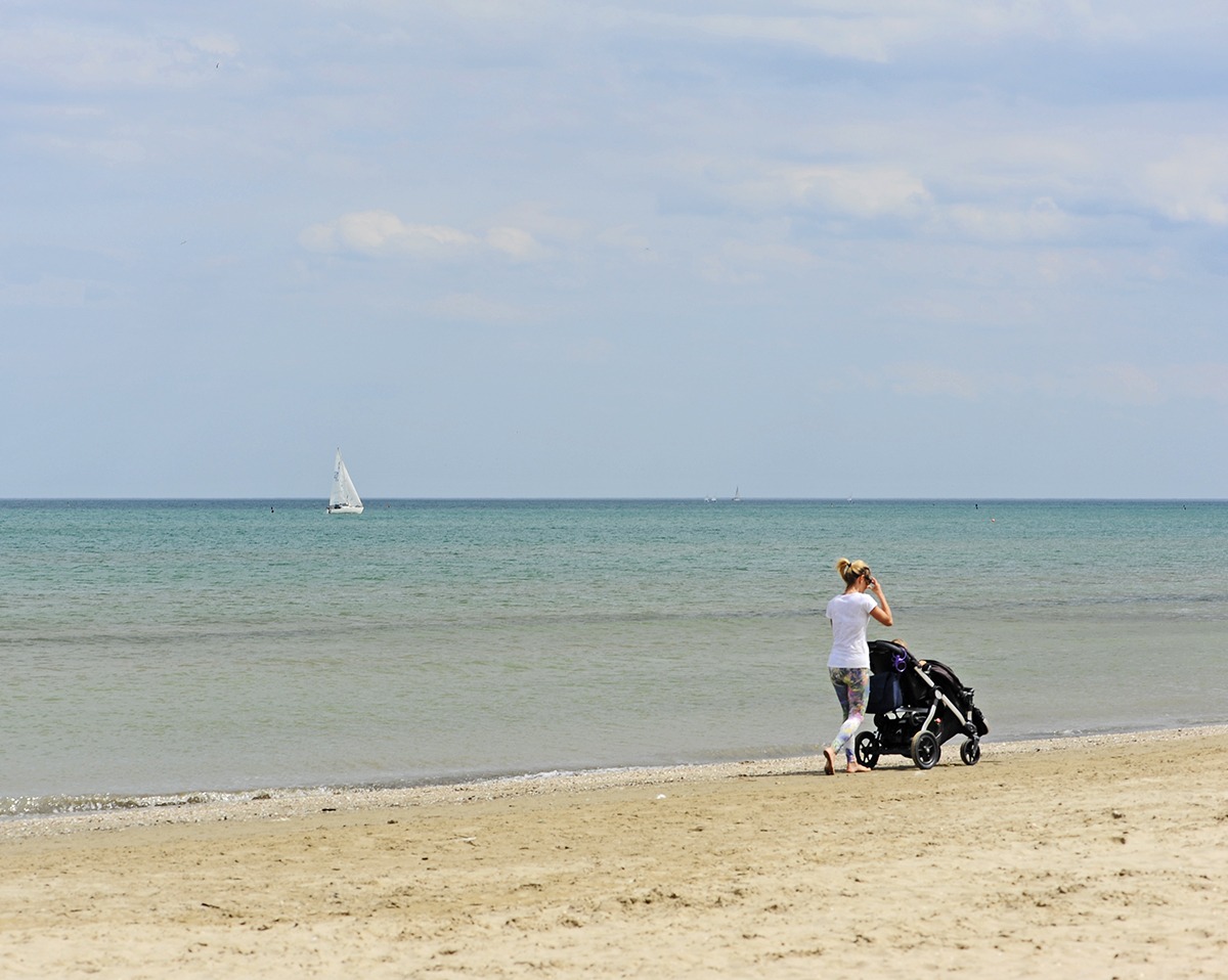 ....passeggiata in passeggino. ...