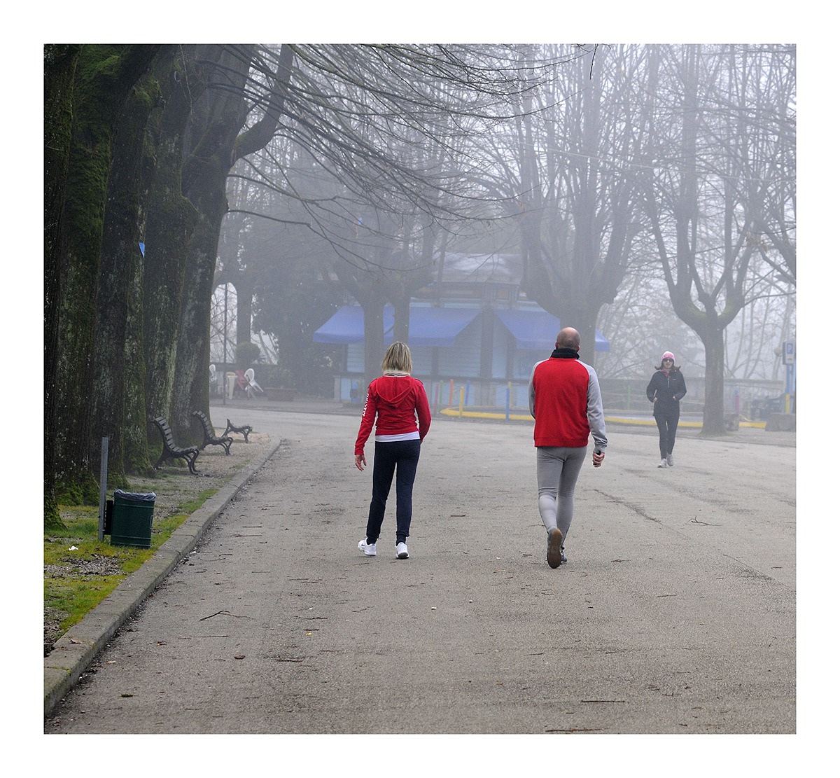 ...allenamenti  mattutini...