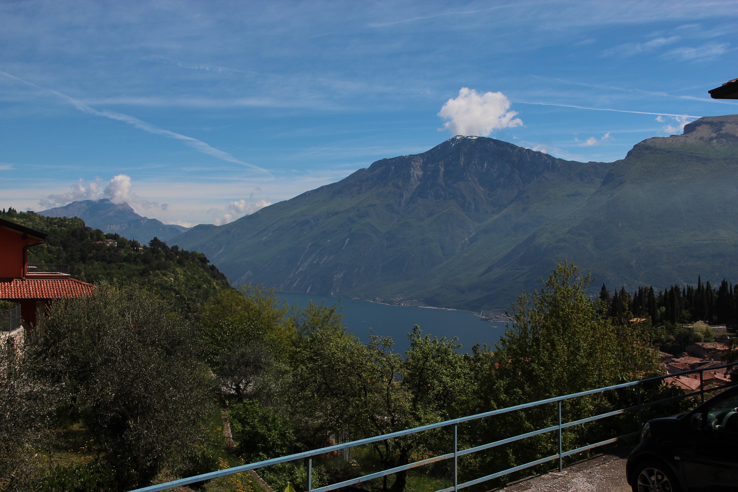 Lago di Garda dalla terrazza del brivido