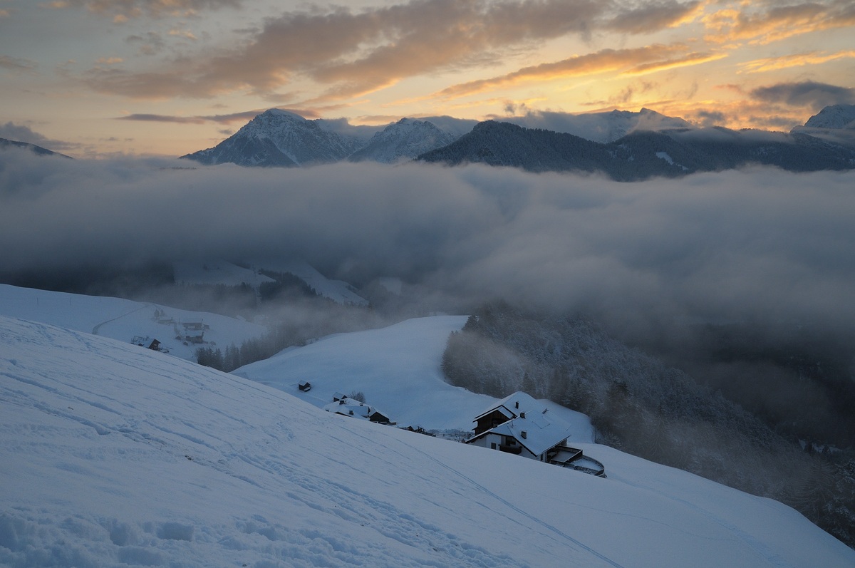 Sunrise in Val Badia