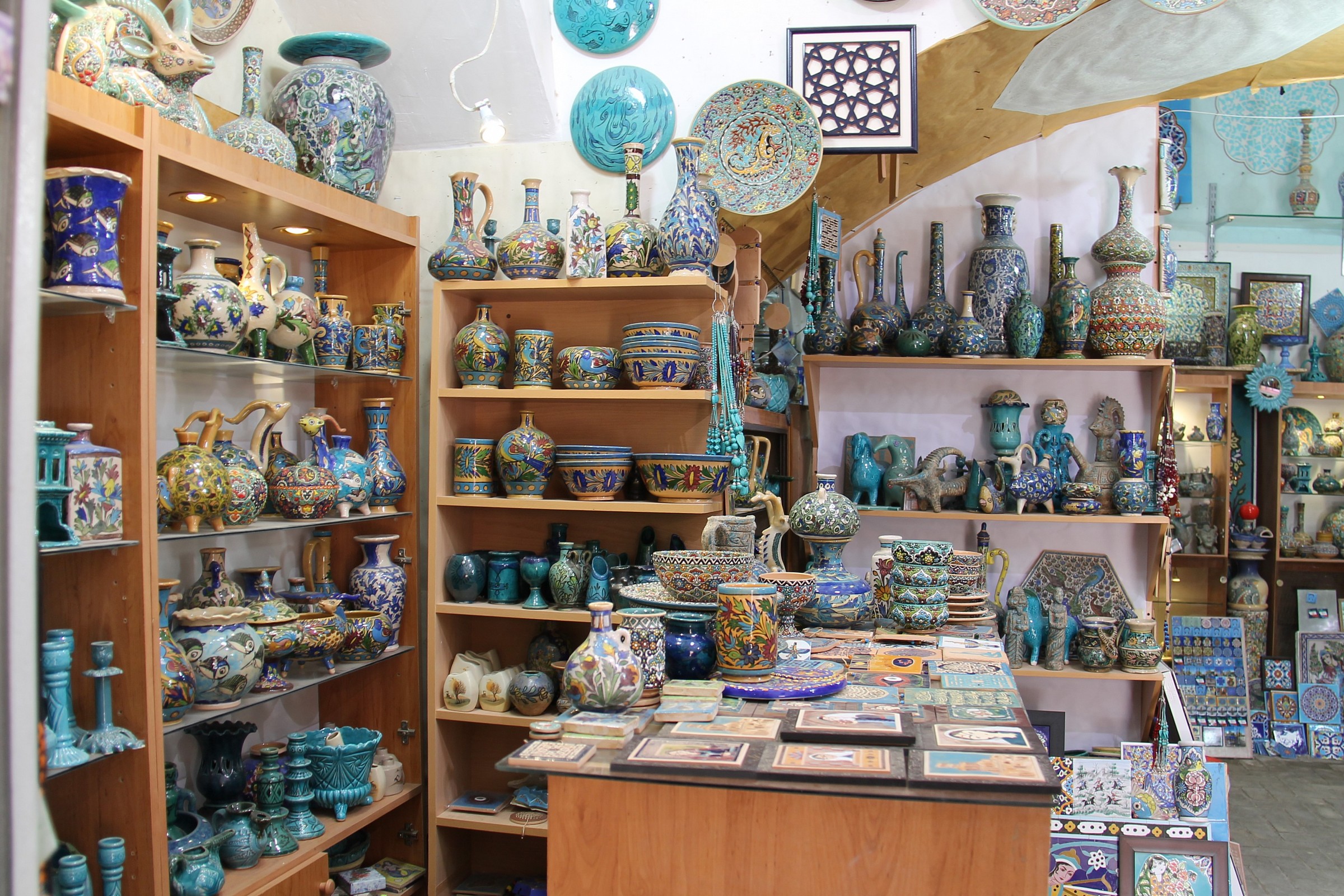 Yazd negozio di ceramiche