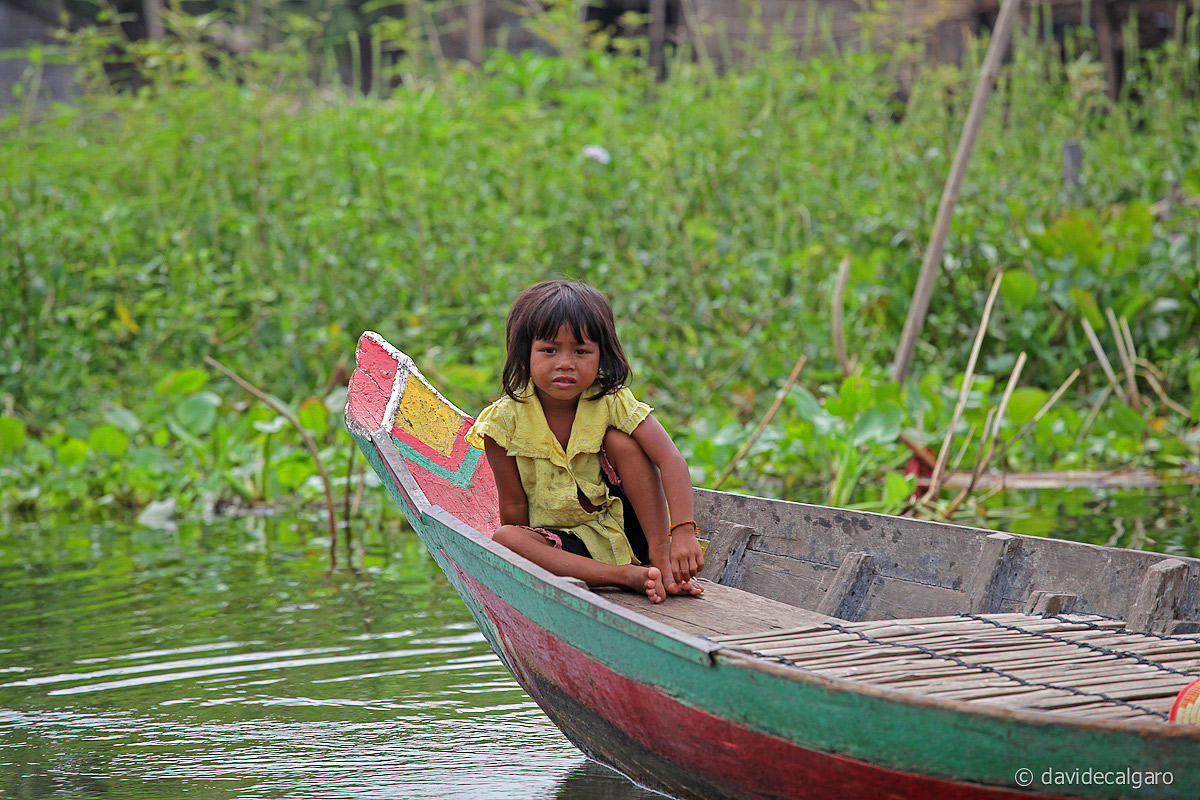 Cambogia Villaggio Galleggiante
