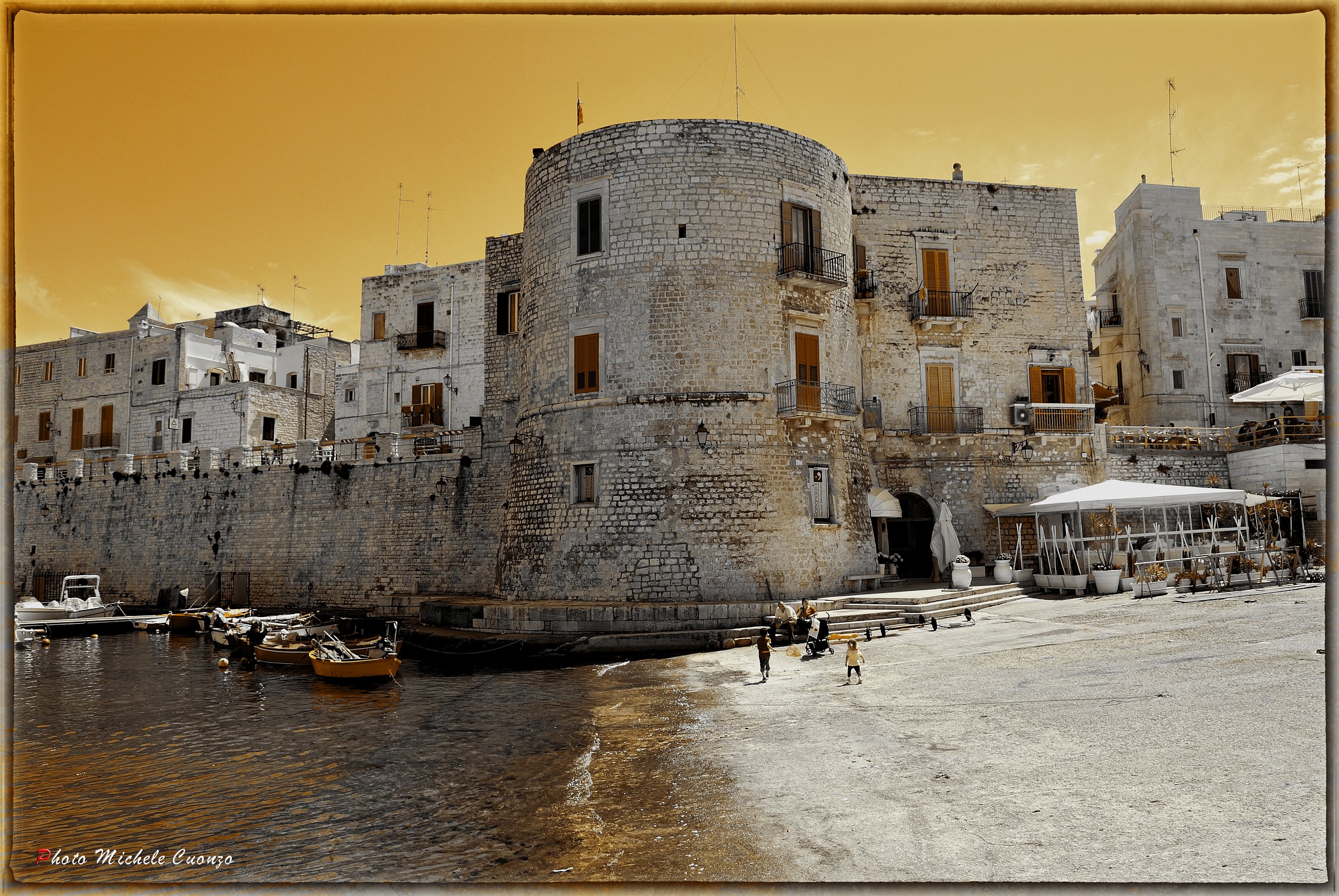 port of Giovinazzo this morning ....