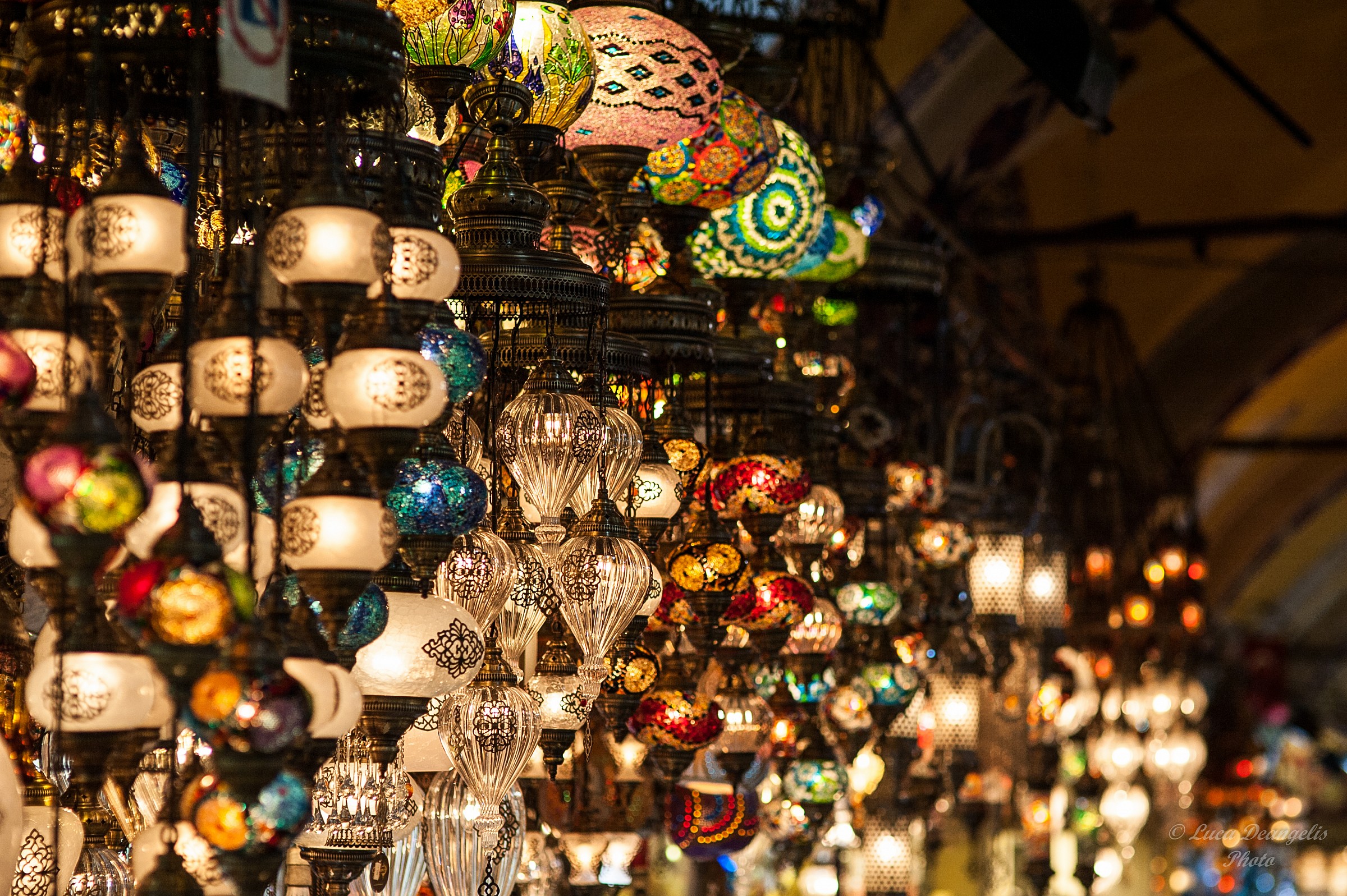 Lamps in the Grand Bazaar
