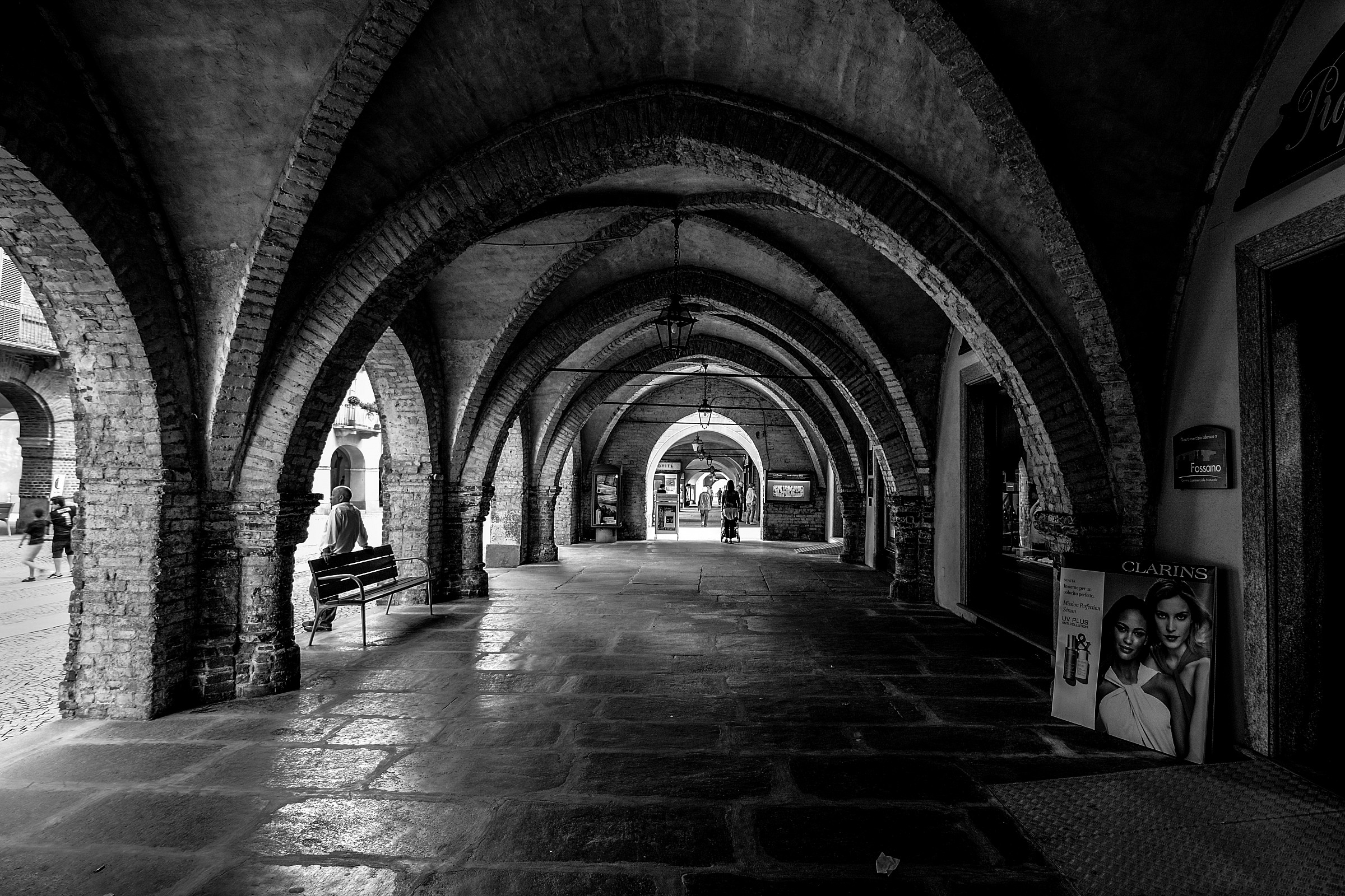 Porticato con passeggino