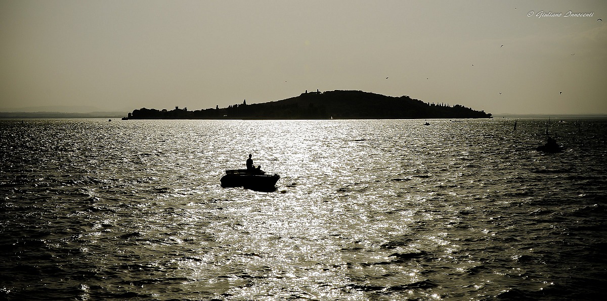 a day on the lake Trasimeno