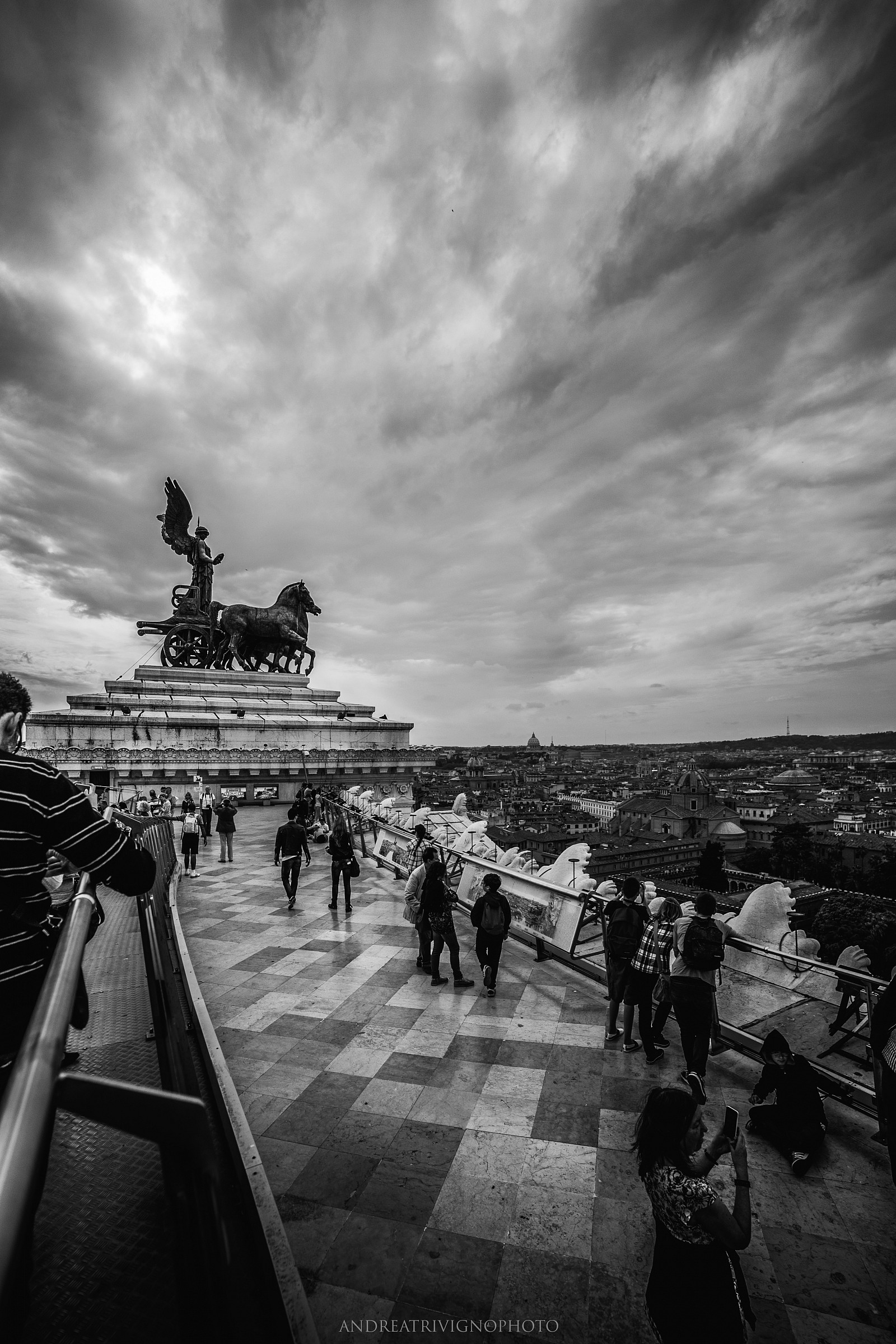 Among The Roofs And Sky
