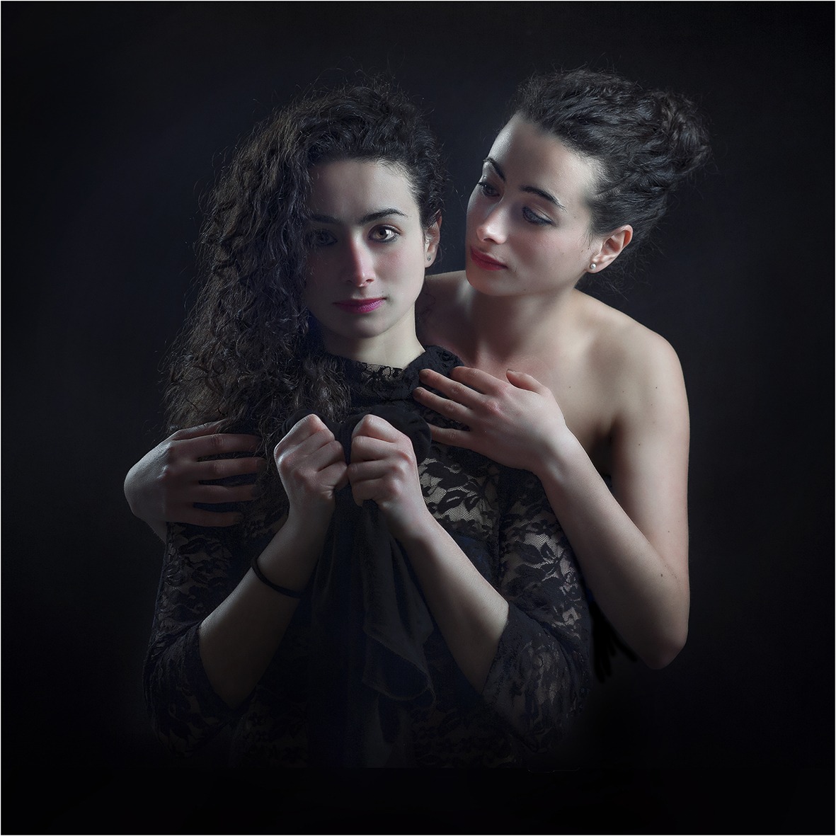 Alone with itself ...