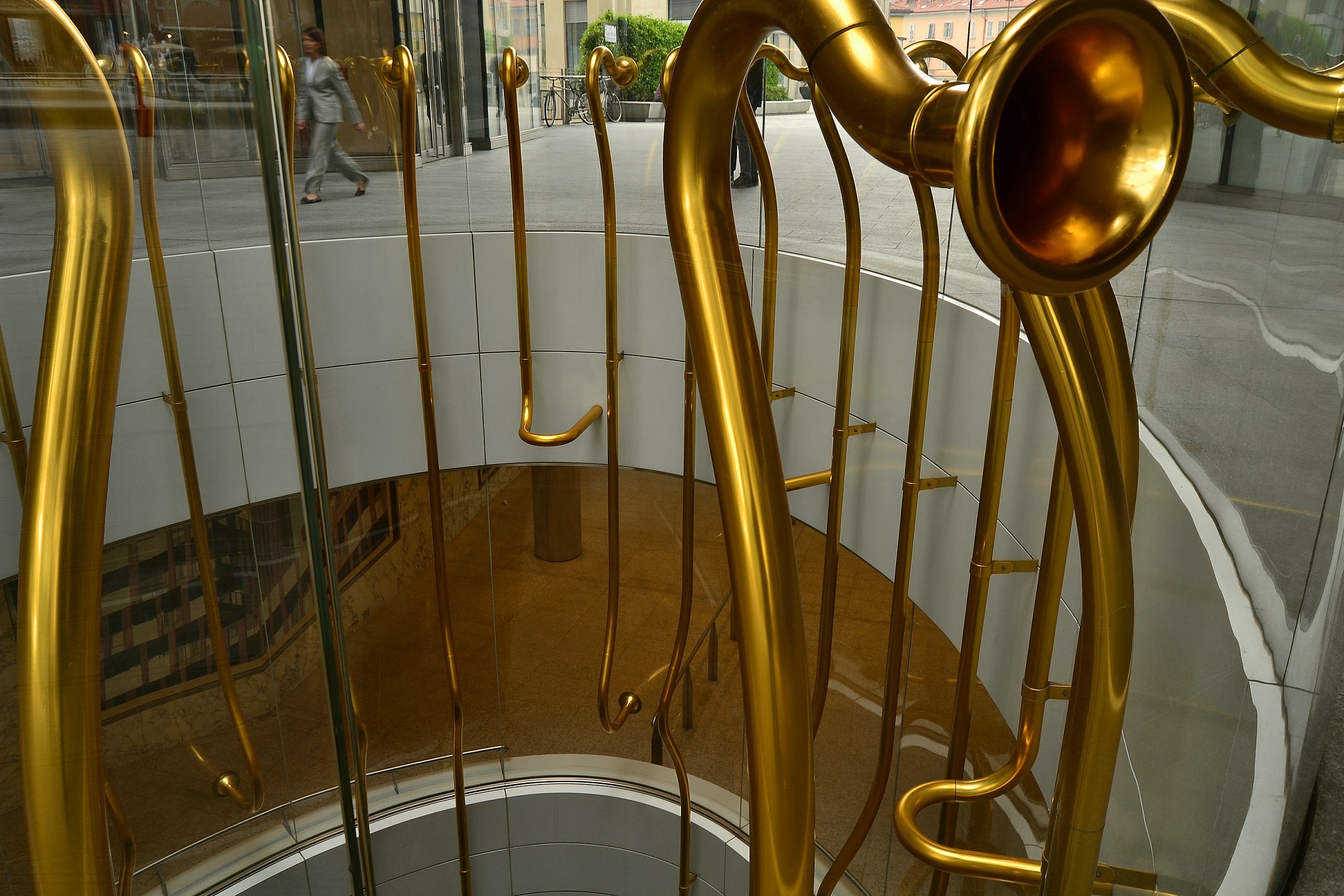 details of street furniture