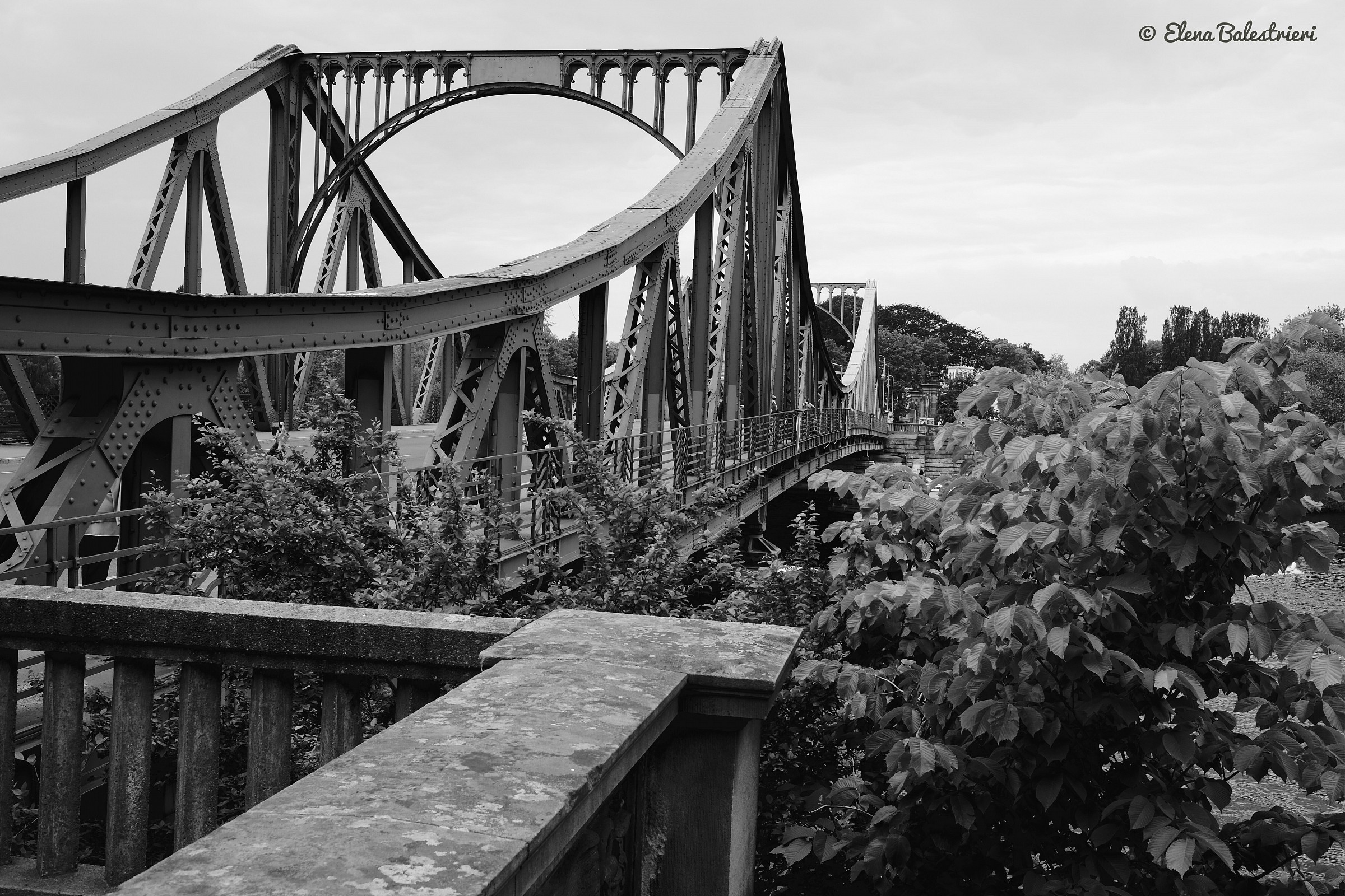 Potsdam: bridge lights