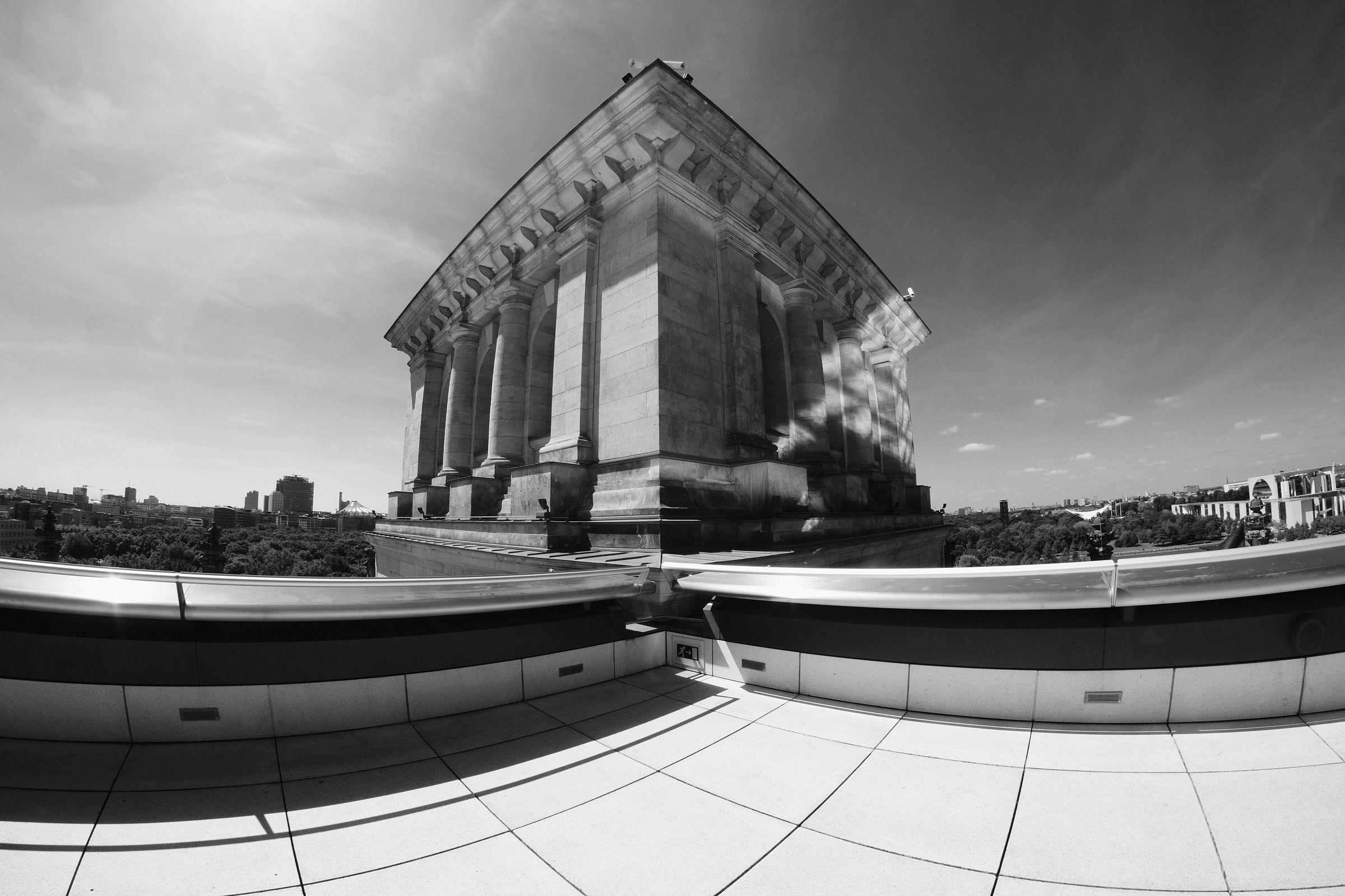 Berlin: Reichstag terrace