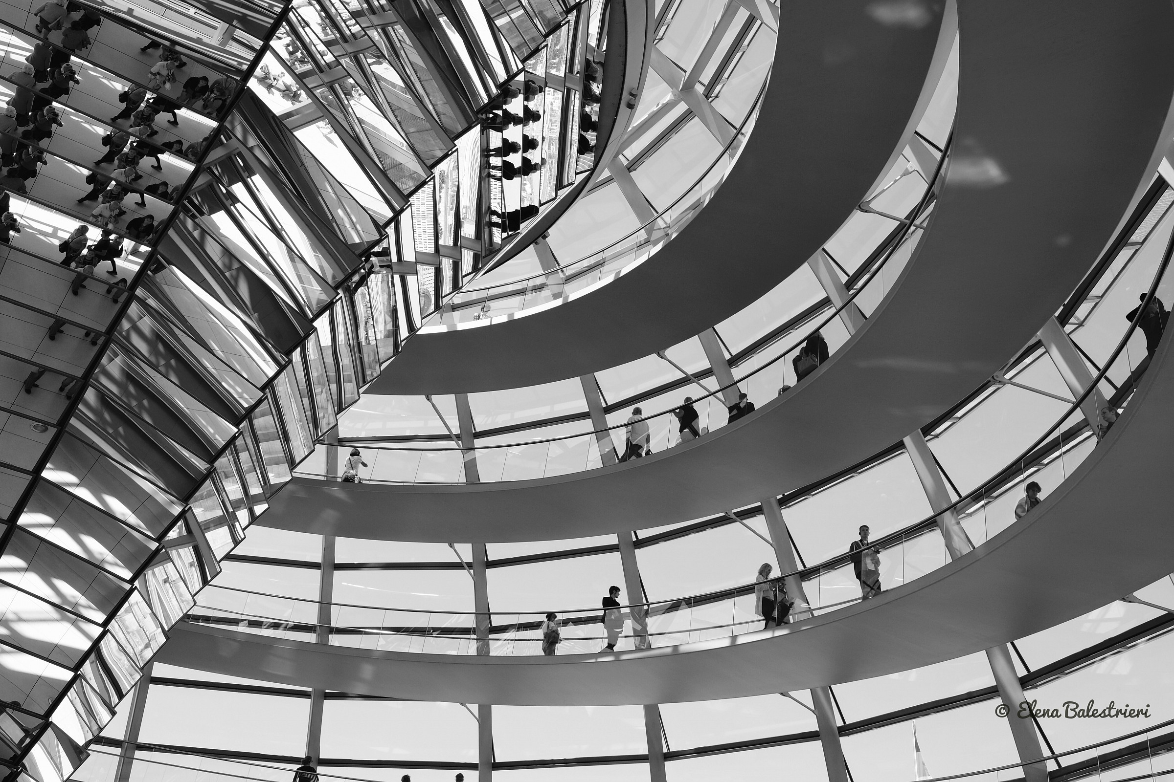 Berlin: Reichstag dome particular