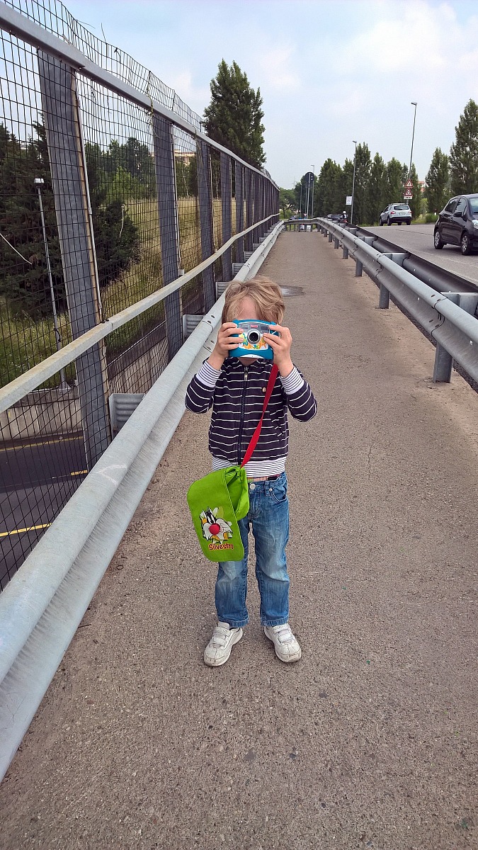 ...adesso ti fotografo io