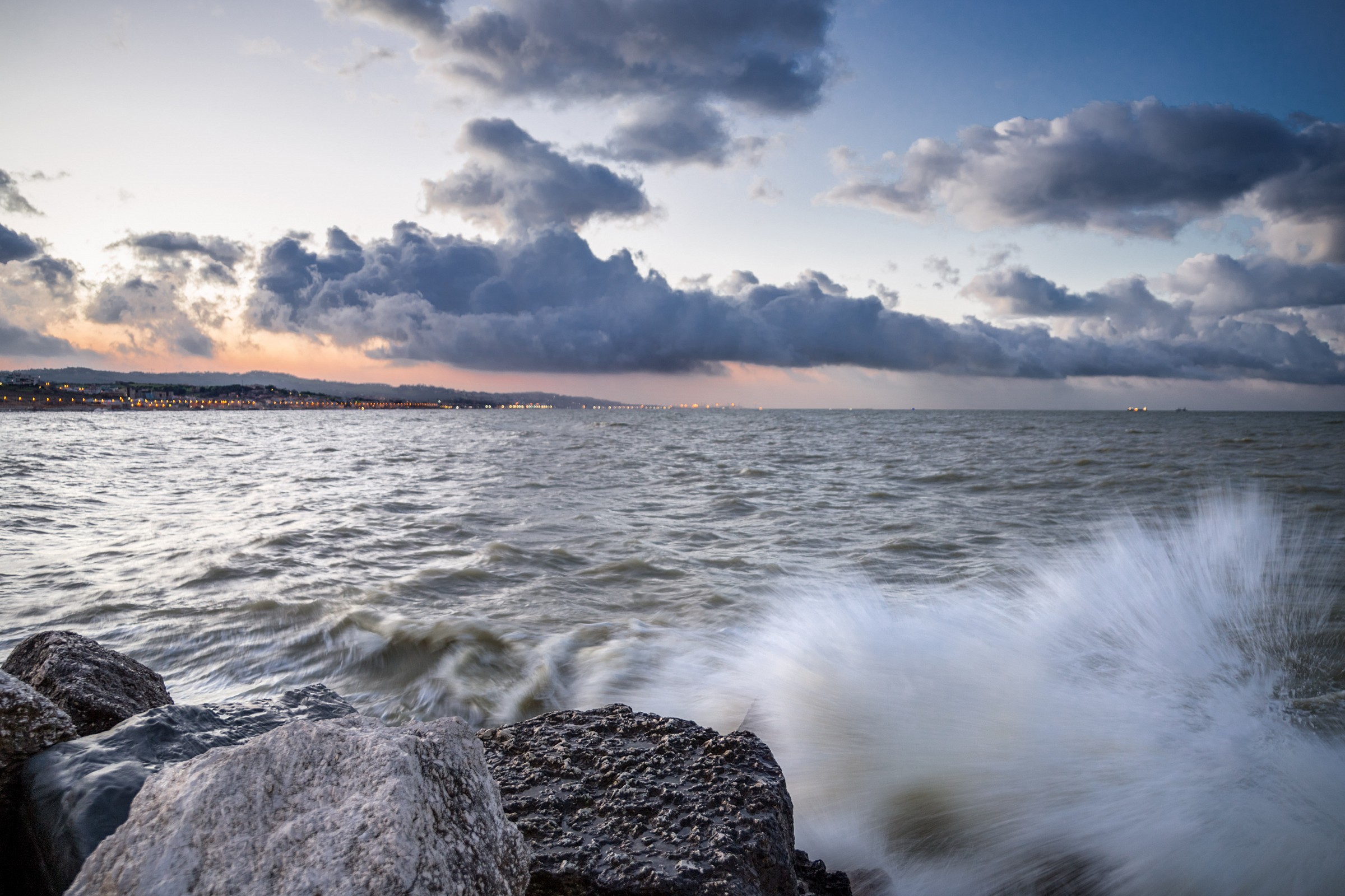 mare dopo il temporale
