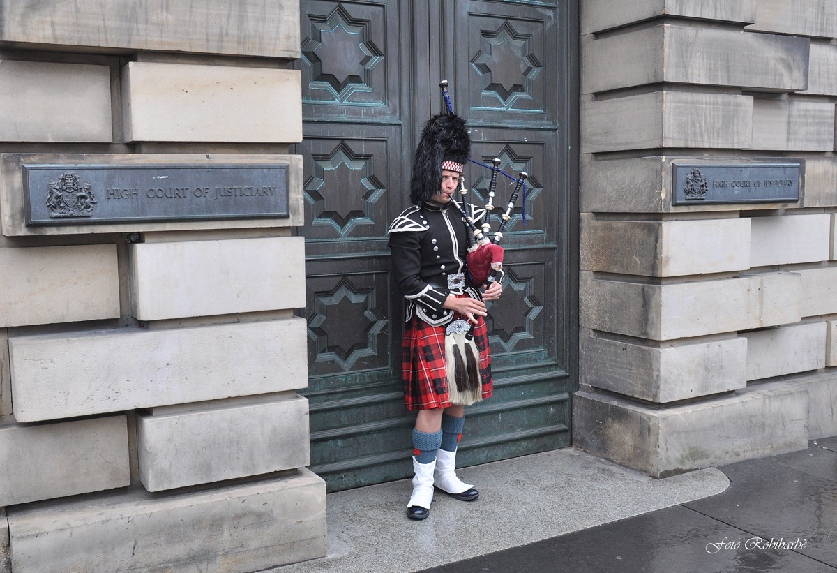 Cornamusa ad Edinburgo...