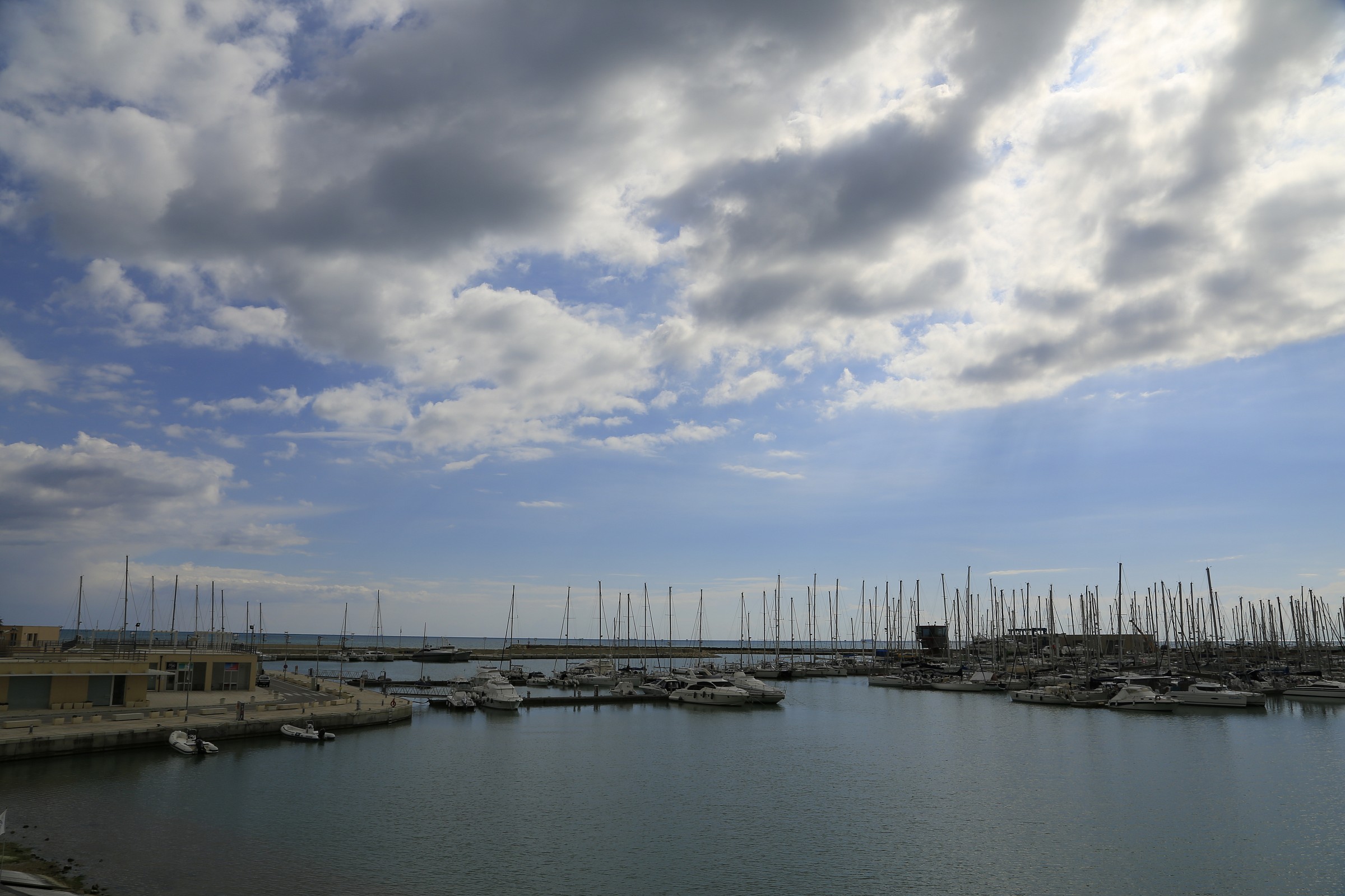 view of the port of Ragusa