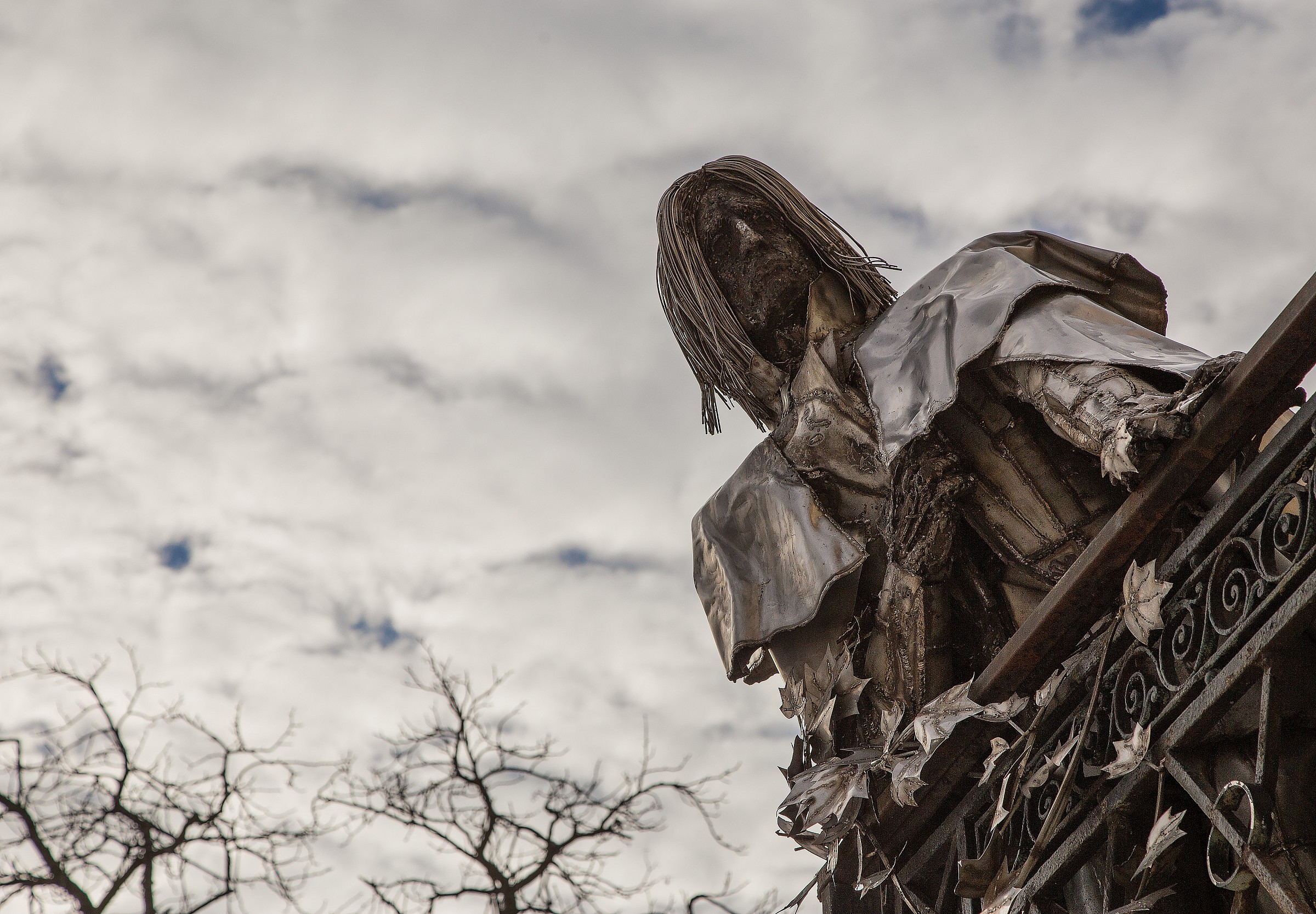 Curious by a terrace of Pecs