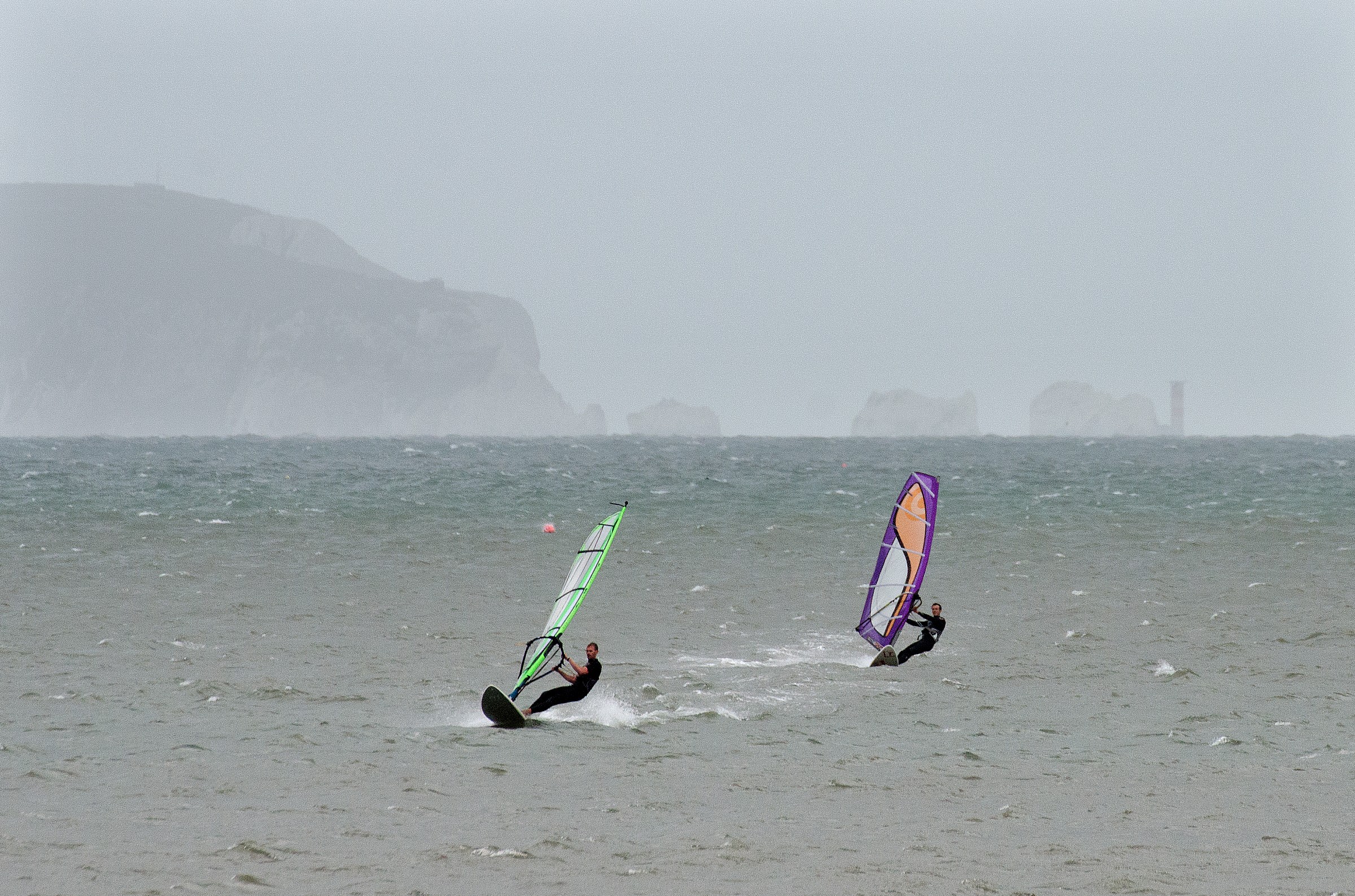 Vela al largo della Needles