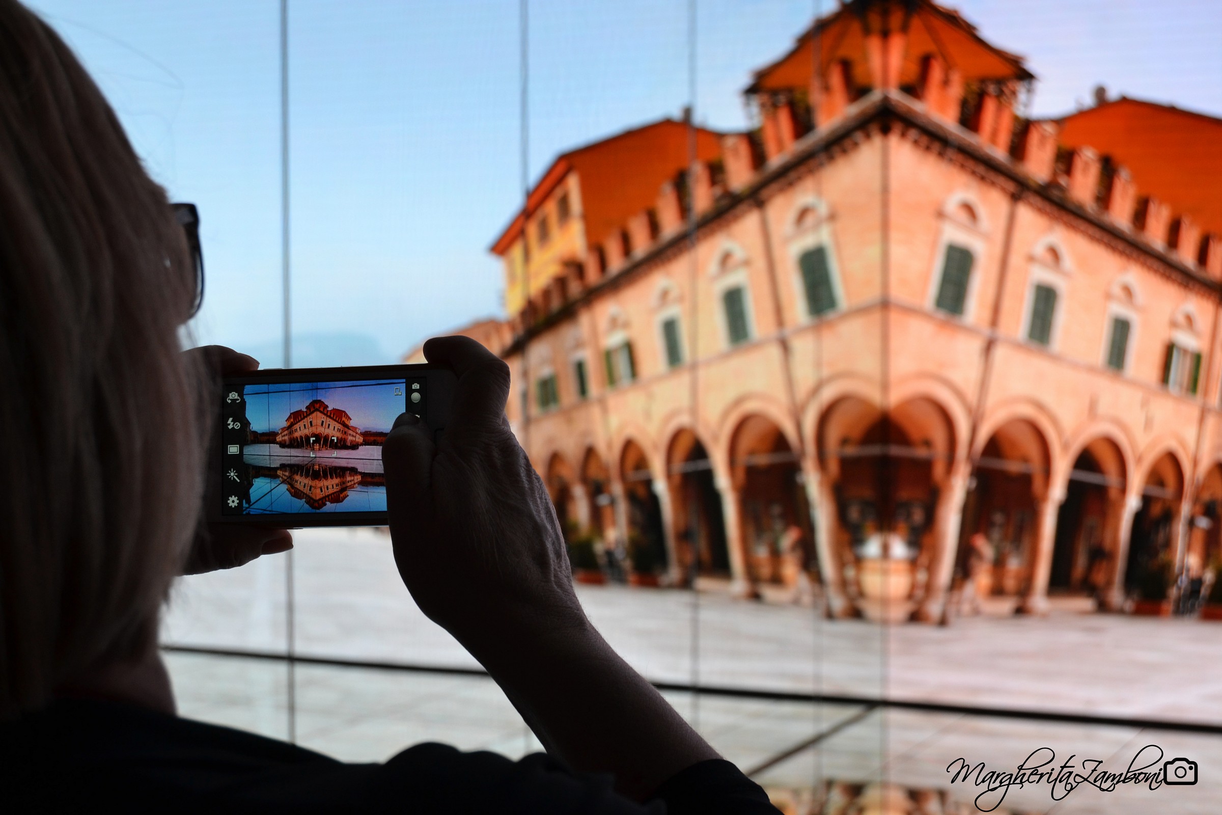 Gioco di specchi Padiglione Italia Expo