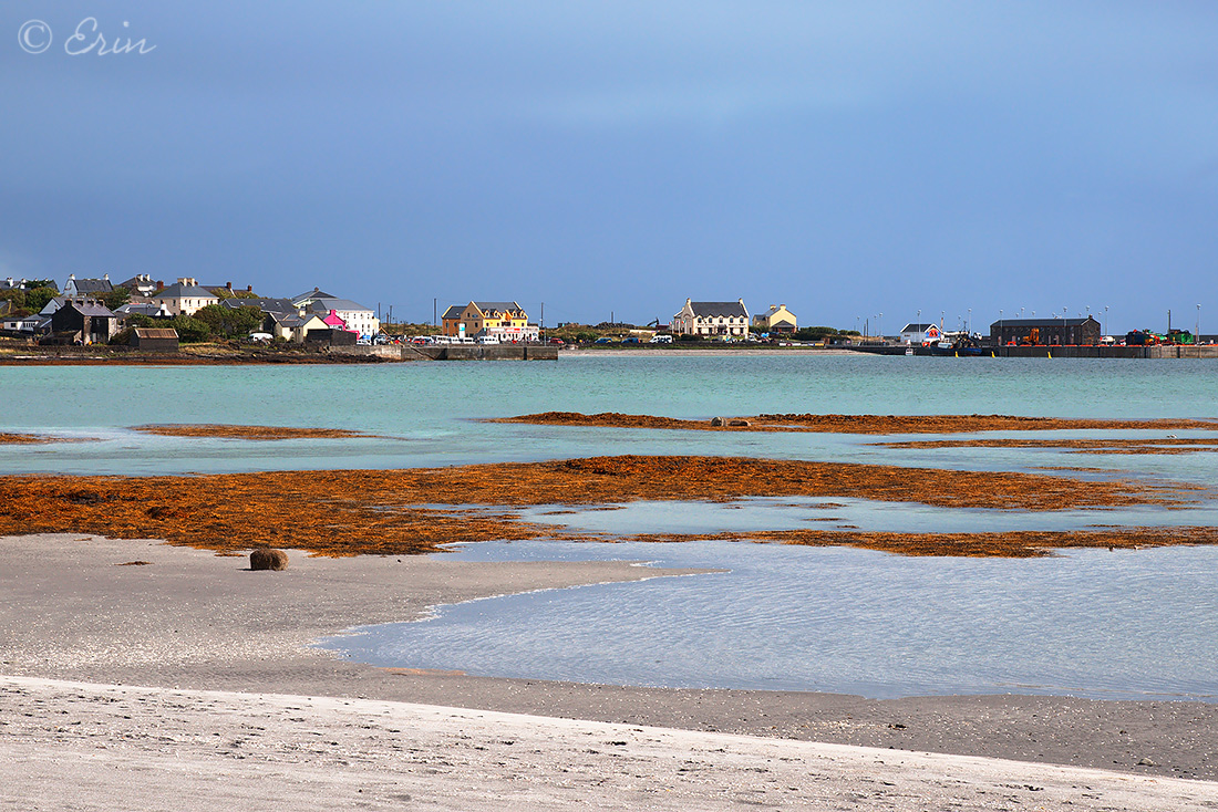 Kilronan Pier view. Inishmore, Ireland.