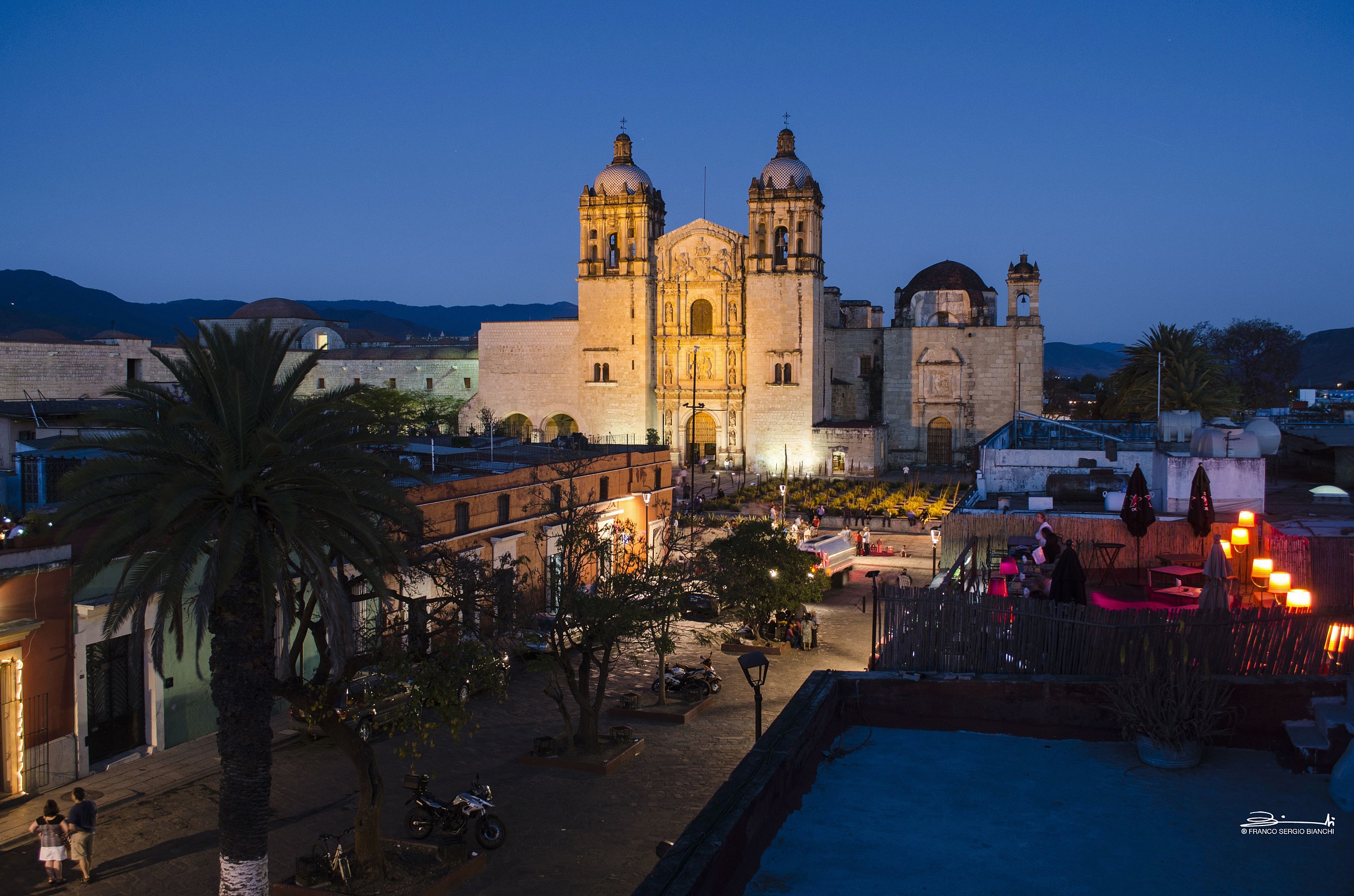 Notte su Santo Domingo - Oaxaca
