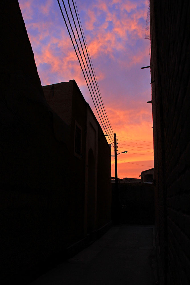 Sunset on the Alley