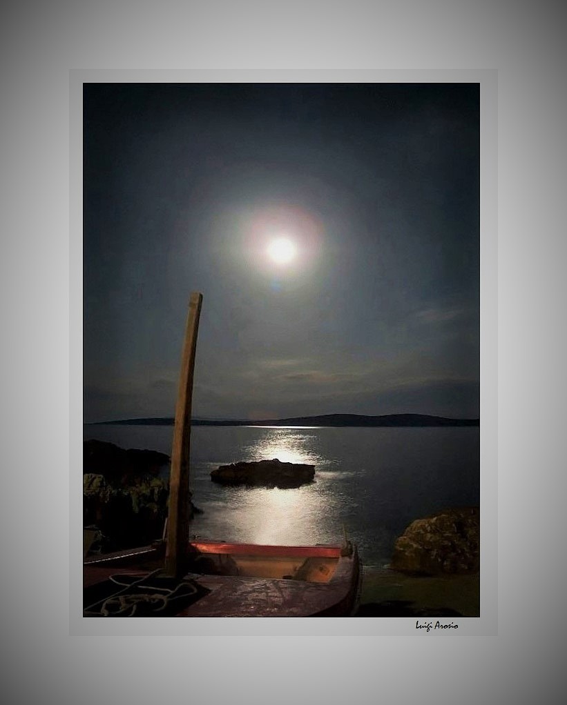 Calma di vento al chiar di luna