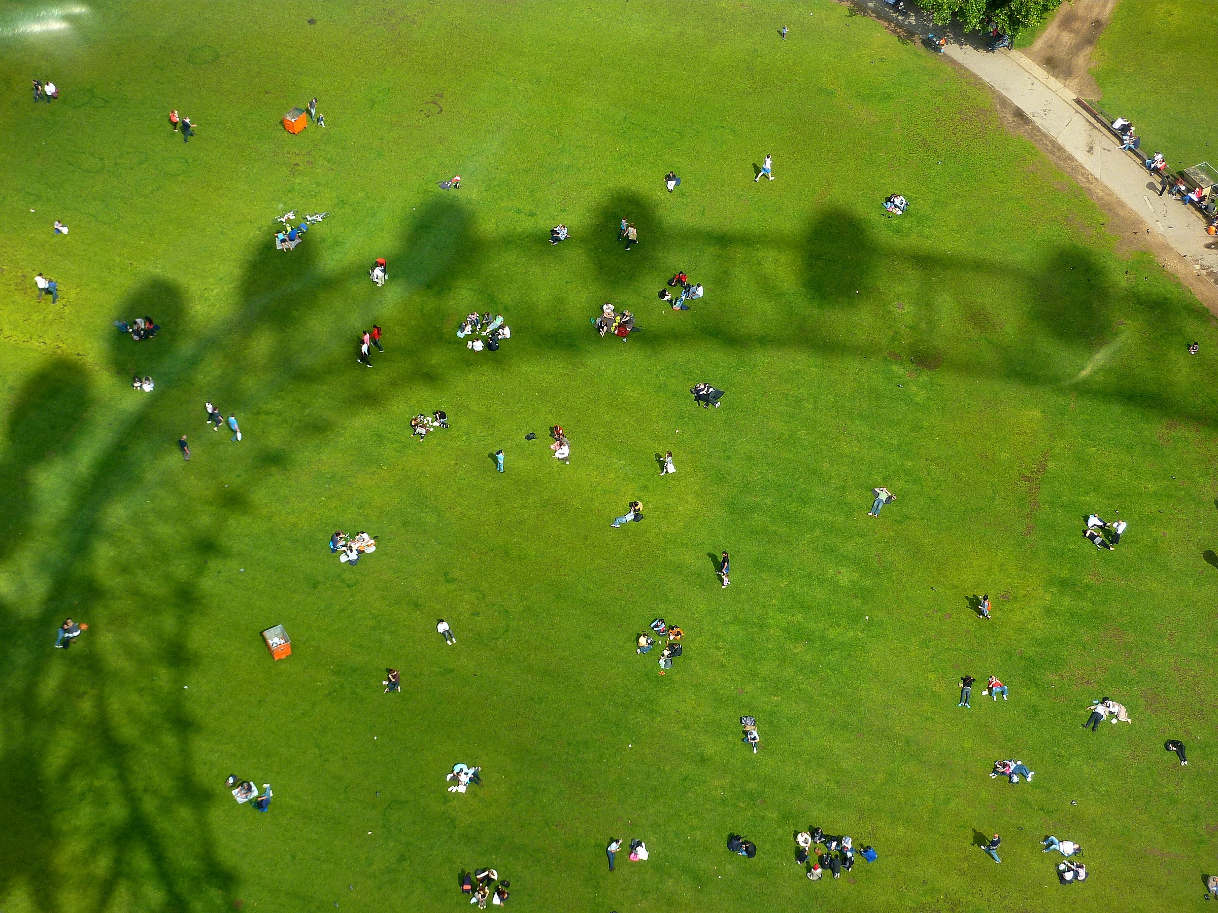 Under the London Eye
