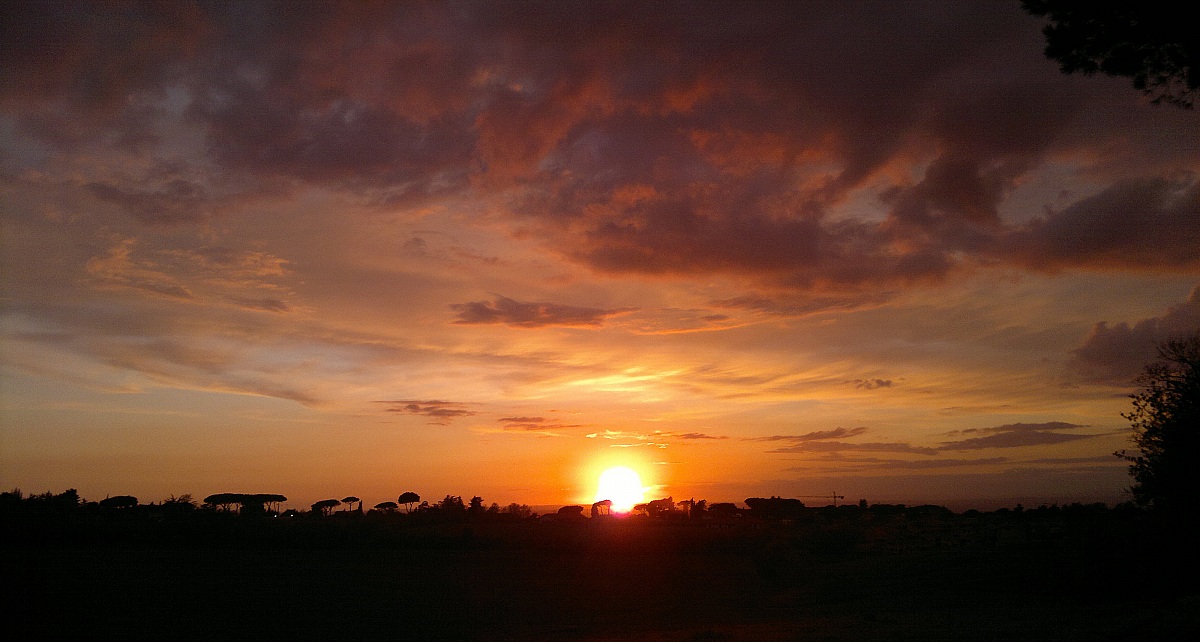 Sunset at Frascati
